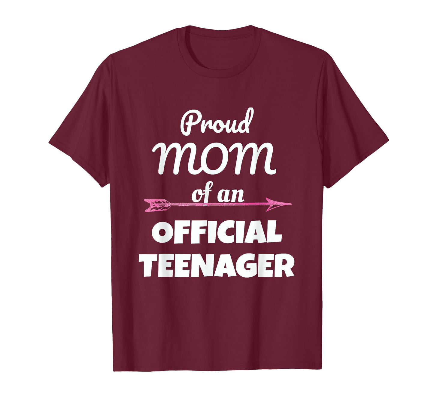 Proud Mom of an Official Teenager, 13th Birthday Party T-Shirt