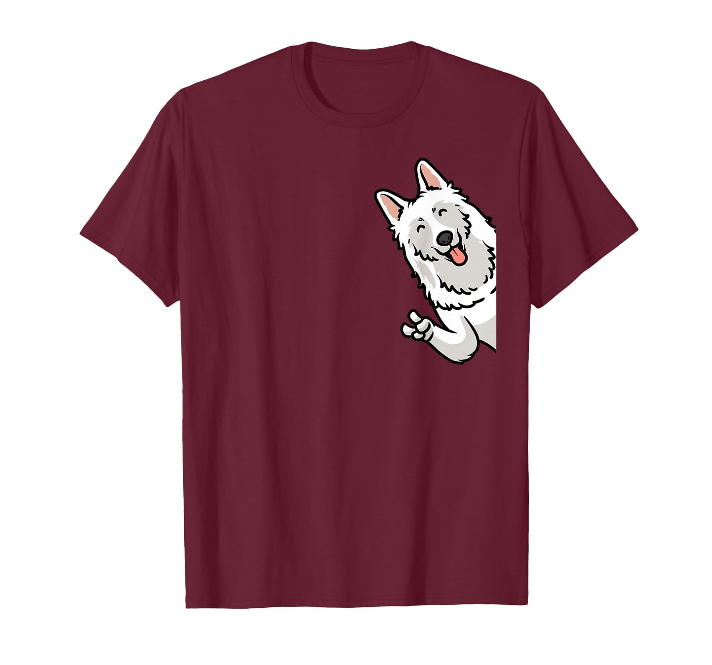 White Swiss Shepherd Dog T-Shirt
