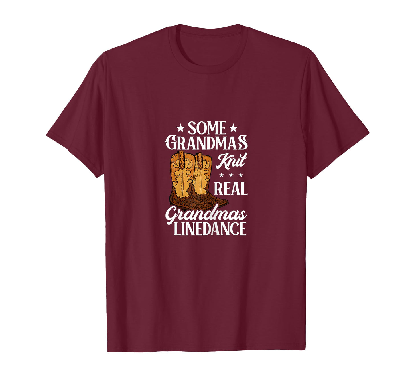 Line Dancing Some Grandmas Knit Real Grandmas Line Dance T-Shirt