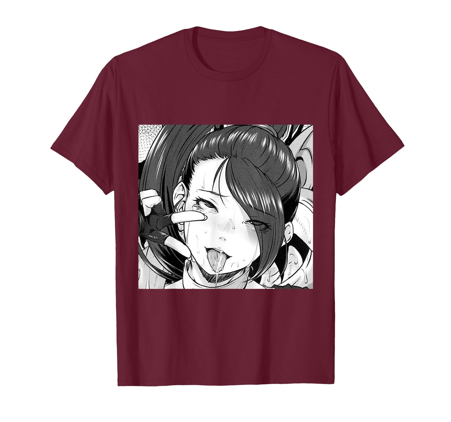 Ecchi Otaku Hentai Waifu Ahegao Girl Manga Anime T-Shirt T-Shirt