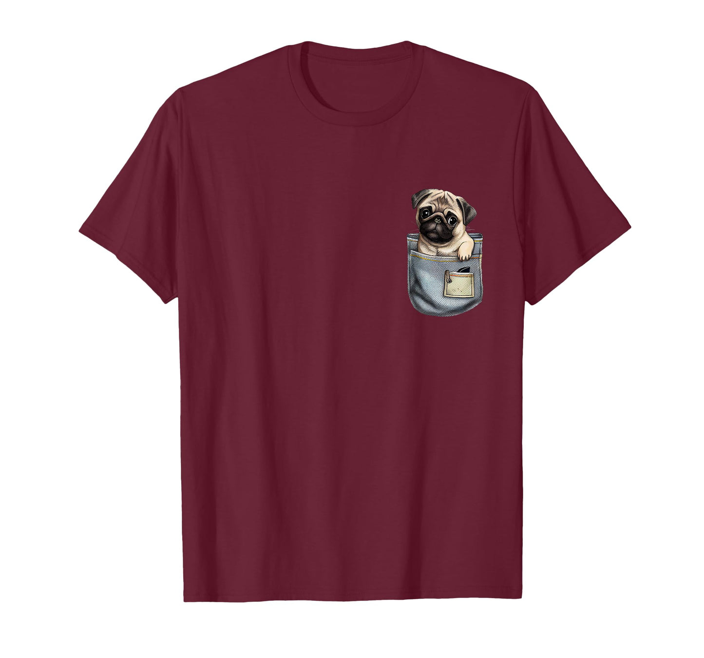 Baby Pug in A Pocket - Dog Breeder Pet Trainer Puppy Lover T-Shirt
