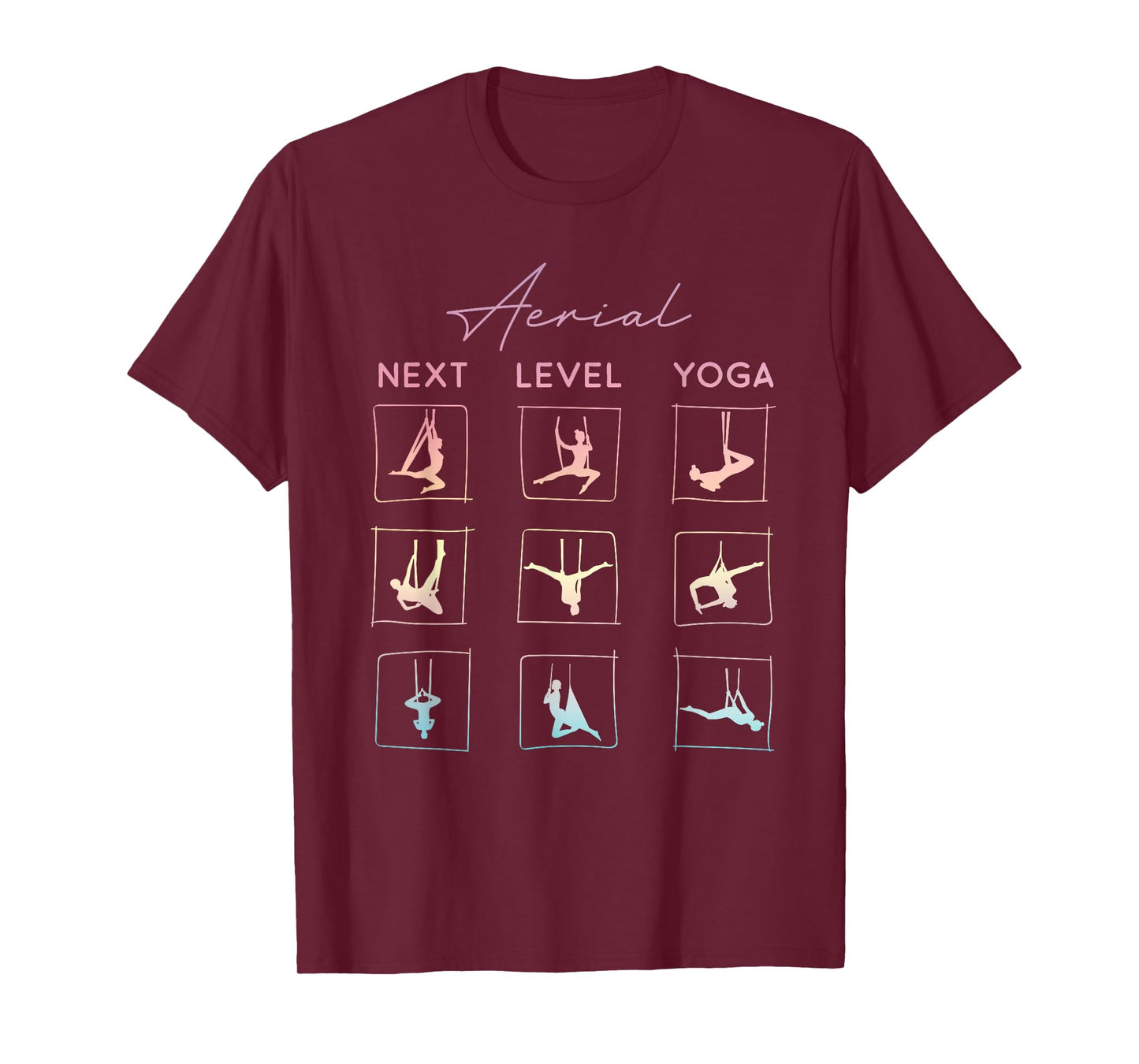 Aerial Yoga Gifts, Aerial Silks, Hammock Silks, Upside Down T-Shirt