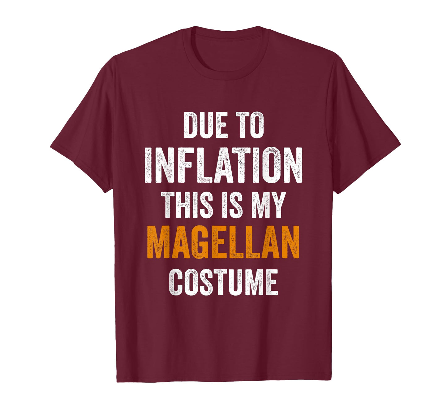 Due To Inflation This Is My Magellan Costume Halloween T-Shirt