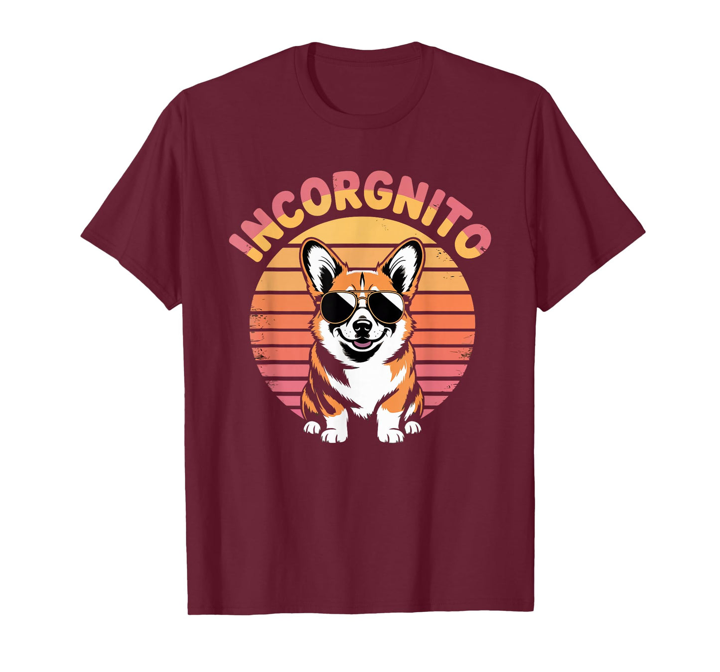 Corgi Dad Corgi Lovers Dog Lover Incorgnito T-Shirt