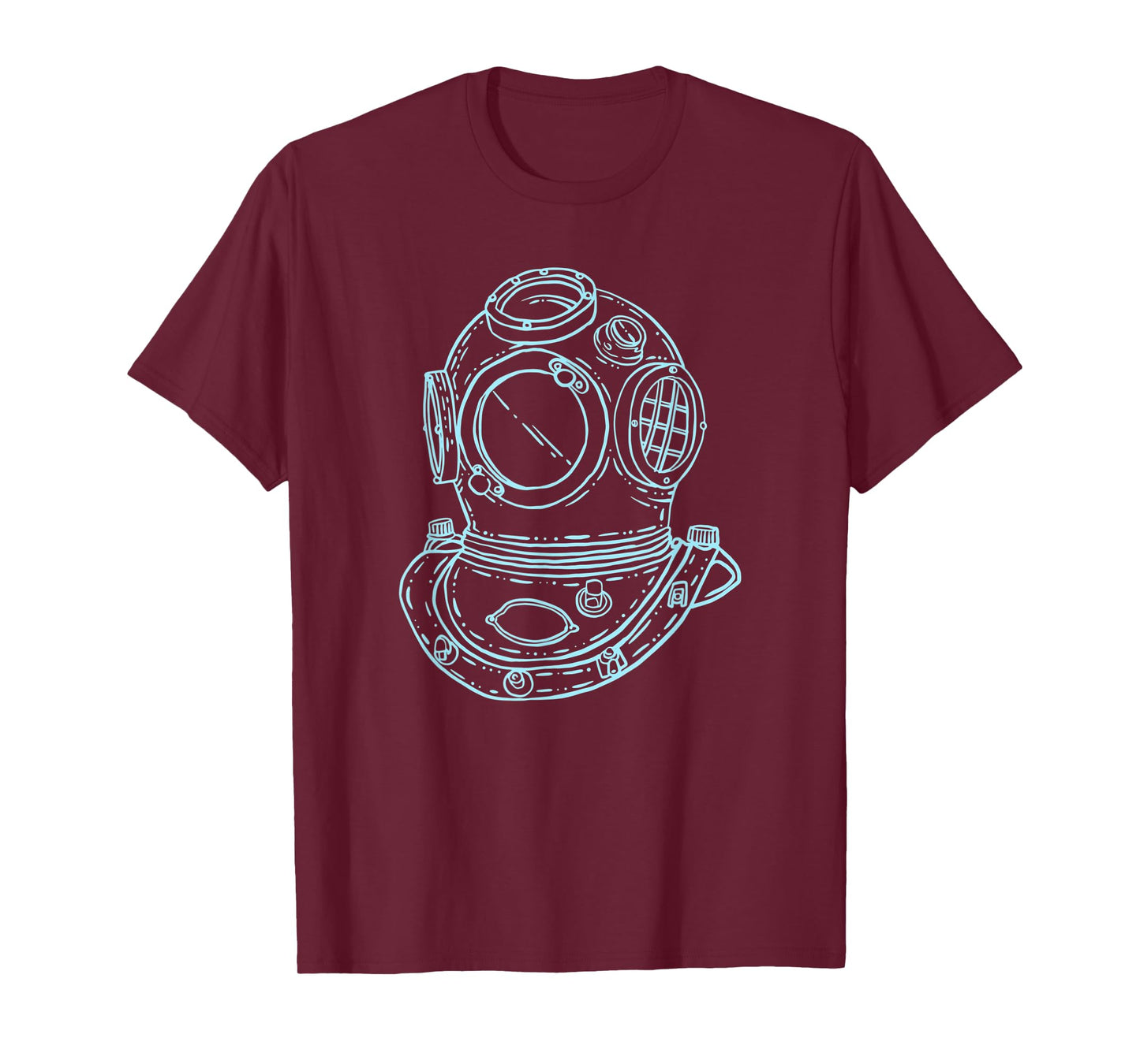 Scuba diving helmet T-Shirt