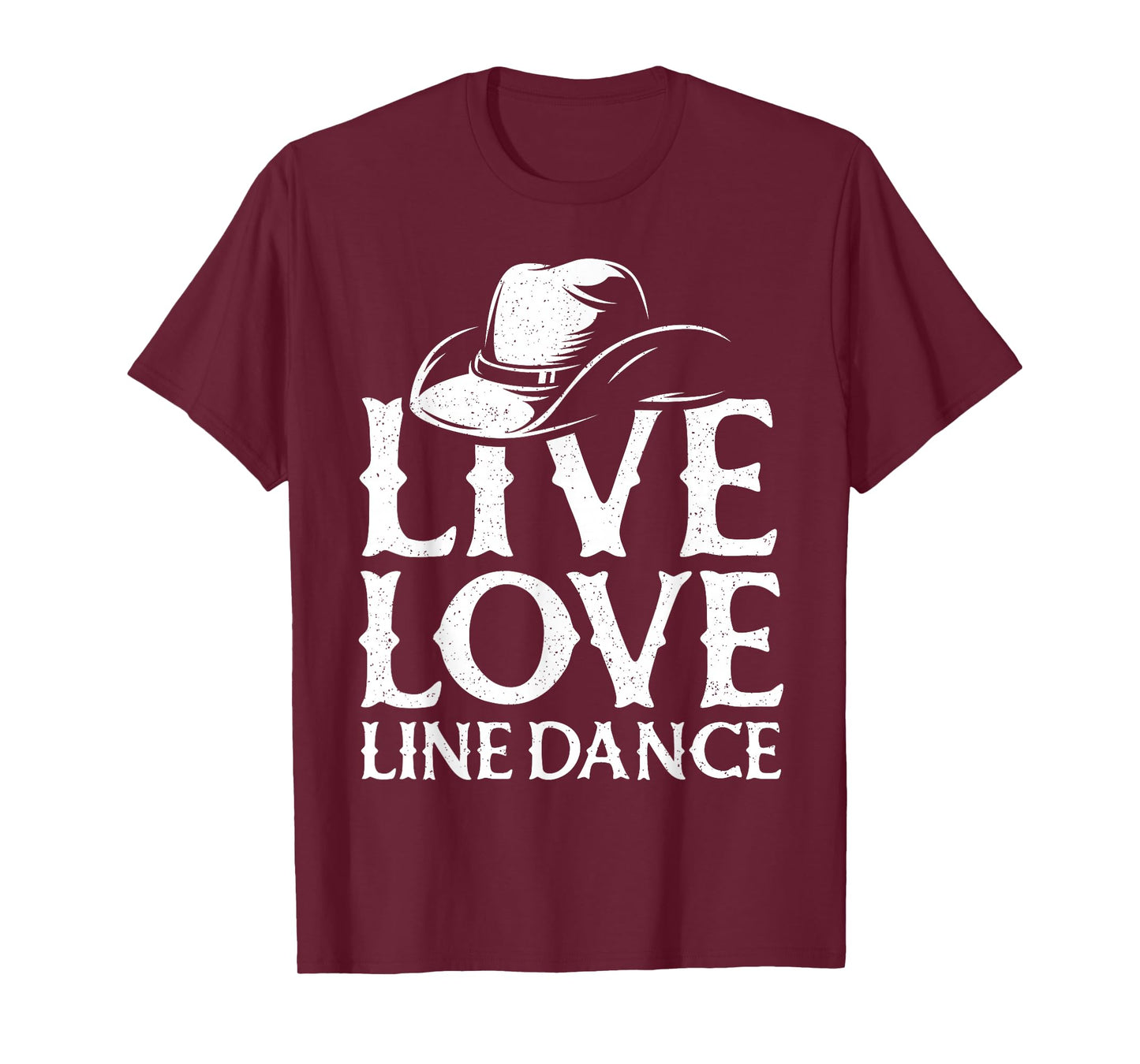 Line Dancing Art For Women Men Western Line Dance Dancer T-Shirt