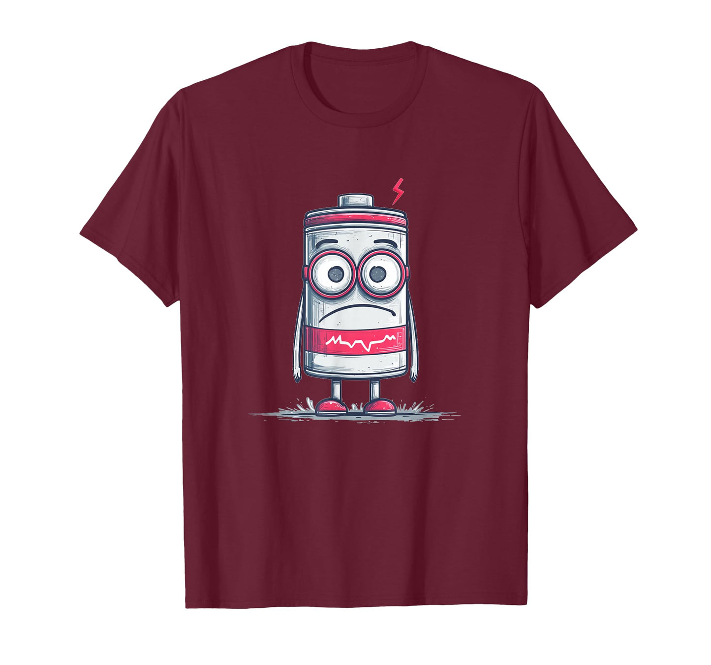 Funny Battery Look T-Shirt