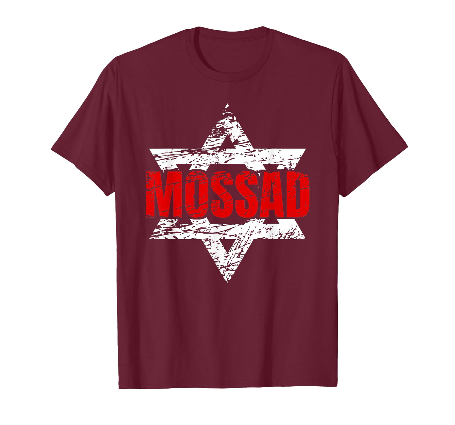 Mossad Israel Israeli Intelligence Tel Aviv Menorah IDF T-Shirt