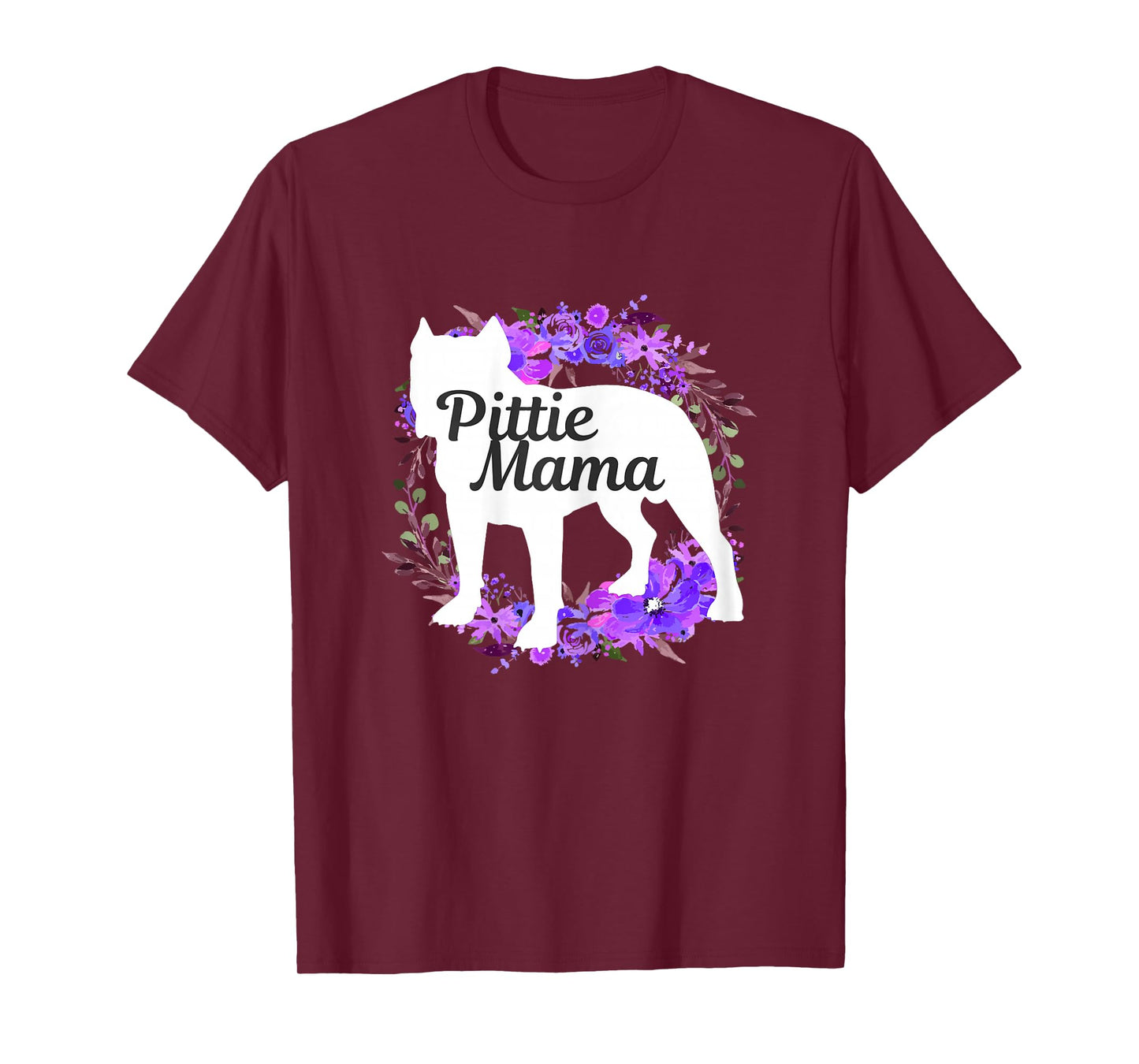 Pitbull Mom Pittie Mama Dog Lover Funny Mother's Day Gift T-Shirt