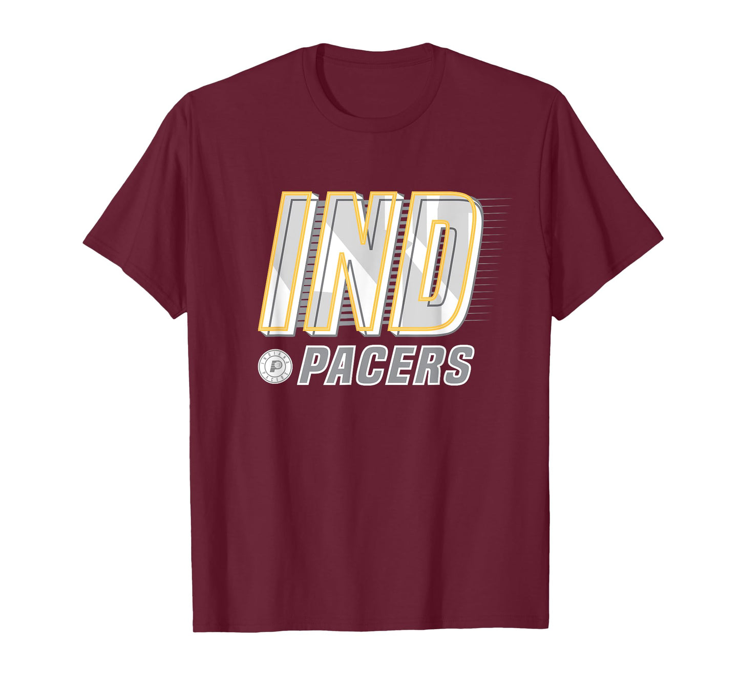 NBA Indiana Pacers Type Stack Logo T-Shirt
