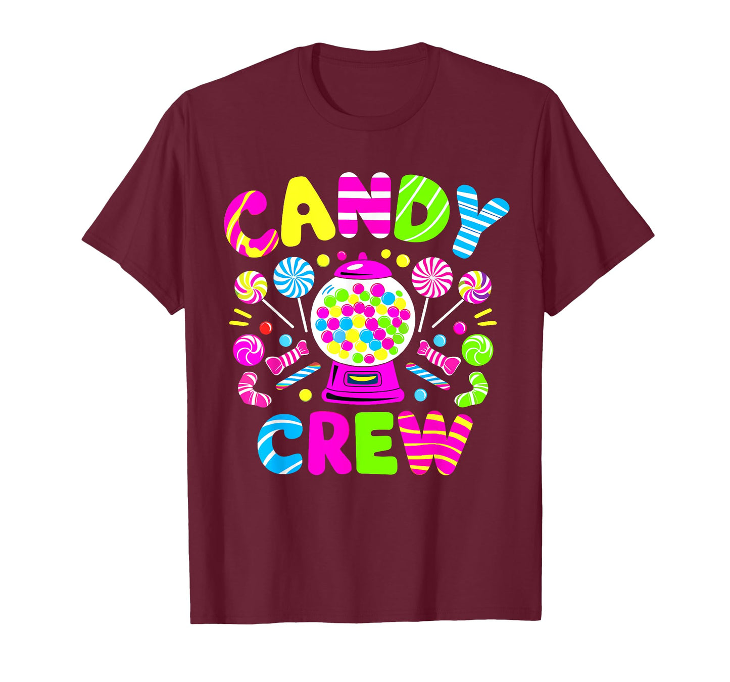 Candy Crew Costume Candy Land Kids Boy Girls Sweetie Squad T-Shirt