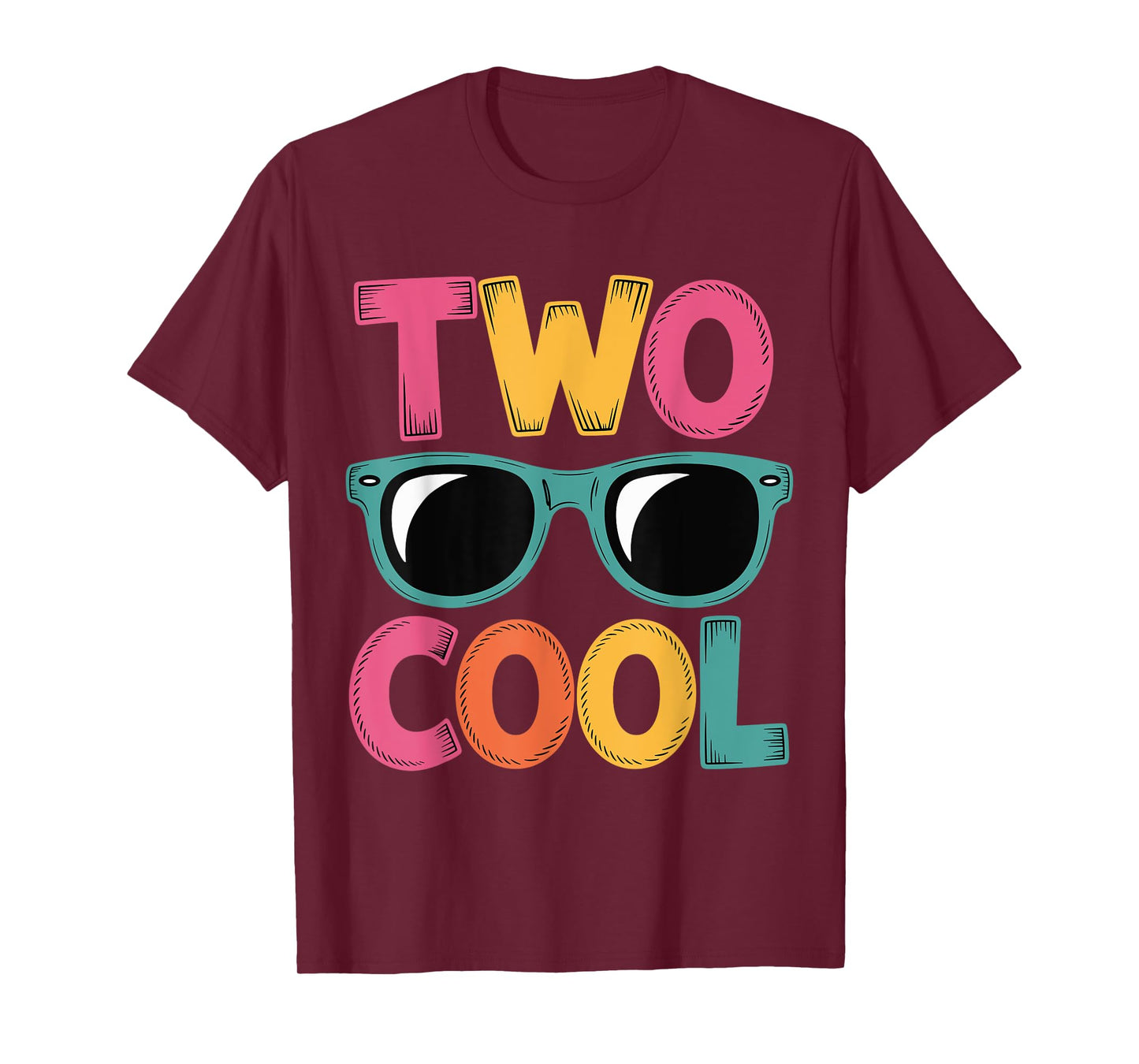 Two Cool 2 Years Old Birthday For Boy Birthday Party Boys T-Shirt
