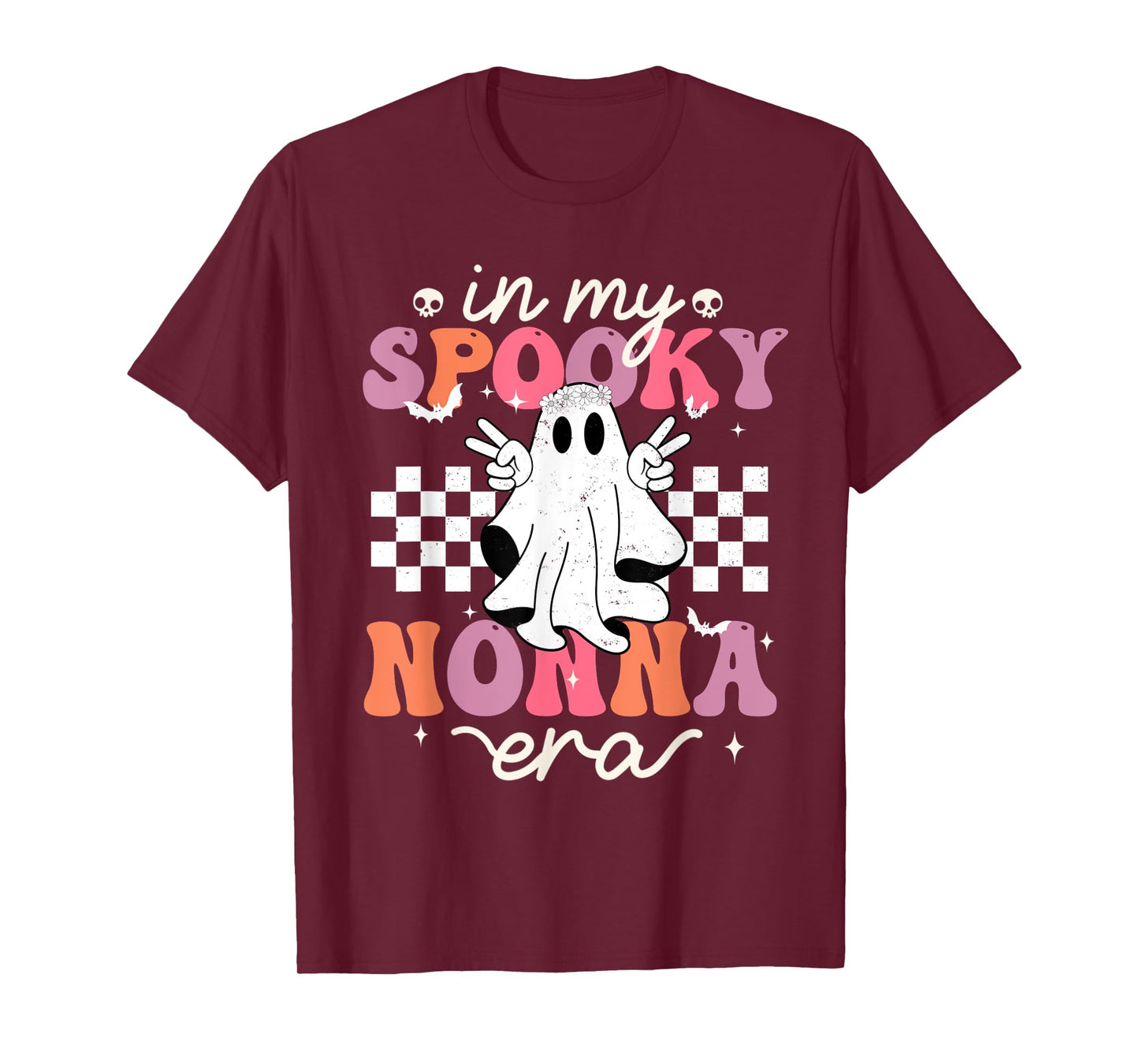 In My Spooky Nonna Era Halloween Groovy Witchy Spooky T-Shirt