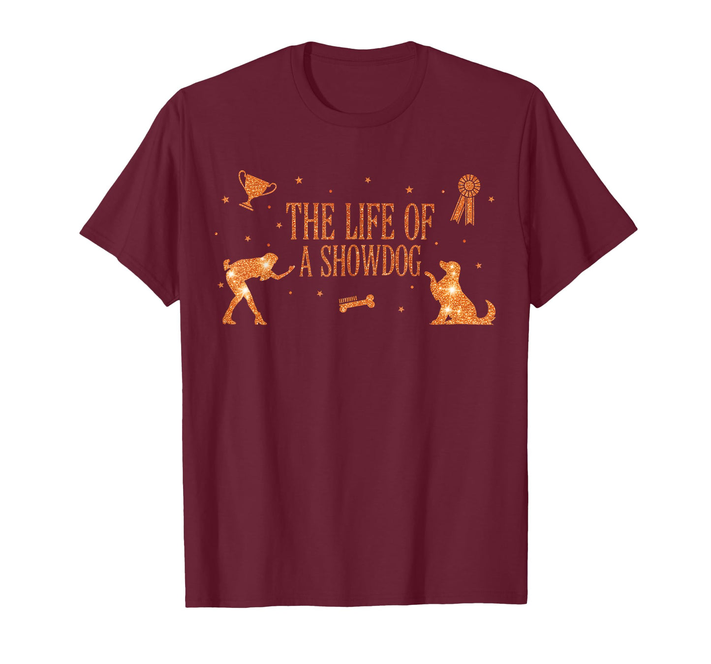 Funny Life of Show Dog Lovers Country Music Concert Stage T-Shirt