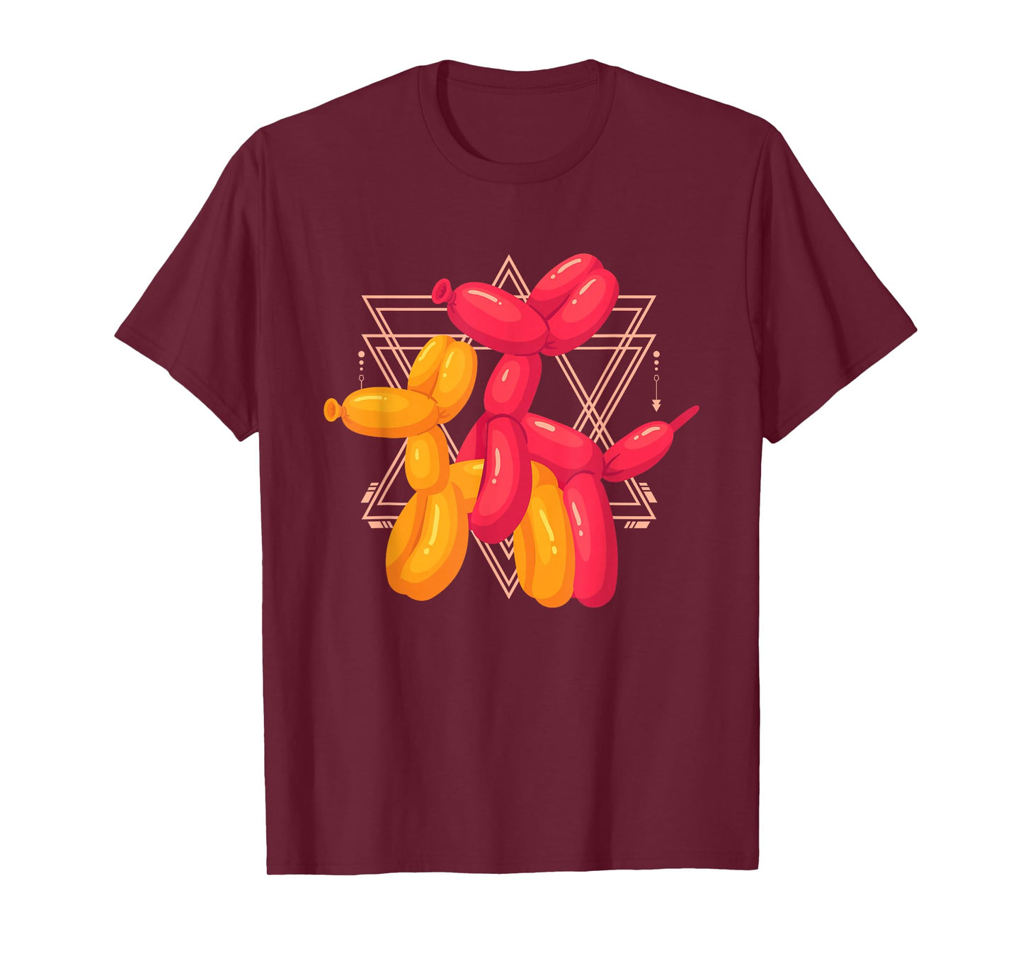 Funny Balloon Dog Sculpture Pair | Adult Humor T-Shirt