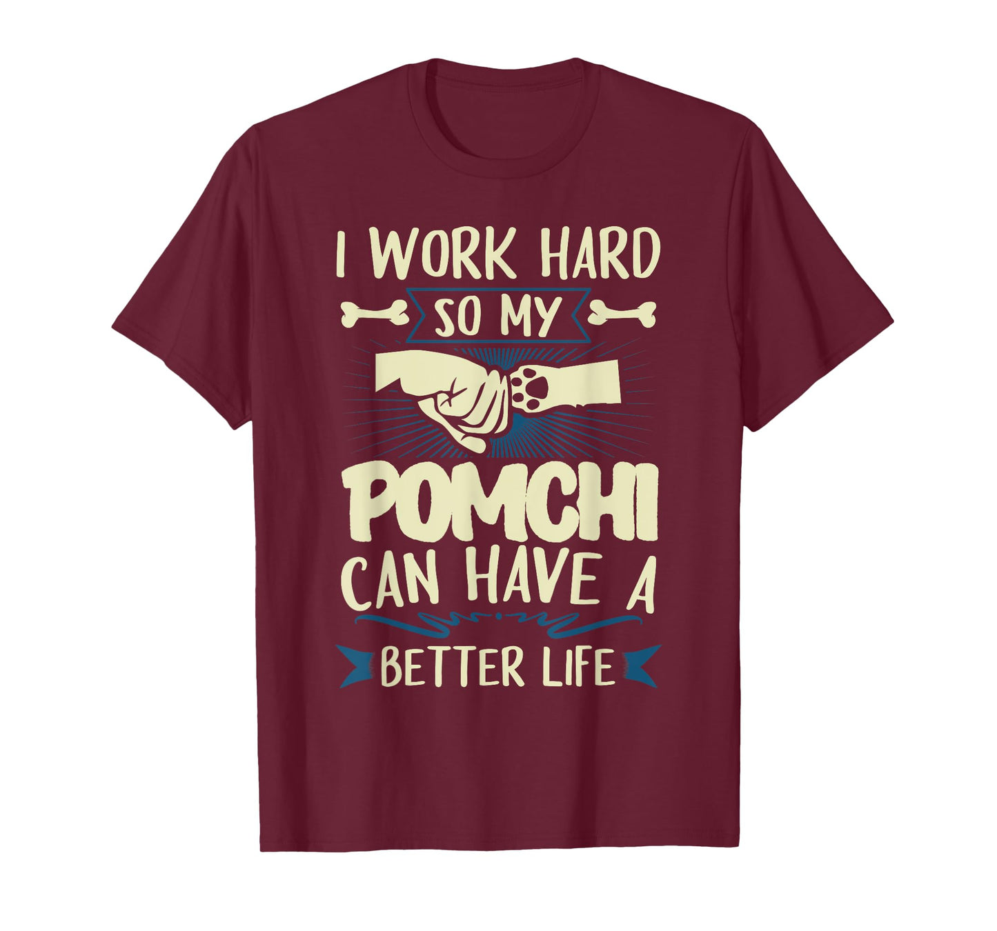 Pomchi Shirt Men Women Dog Mom Dog Lover T-Shirt