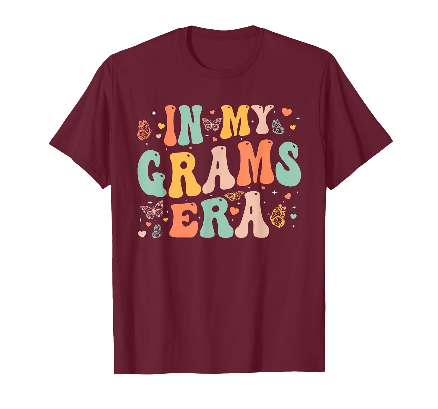 Retro Groovy In My Grams Era Mother's Day Gifts Women T-Shirt