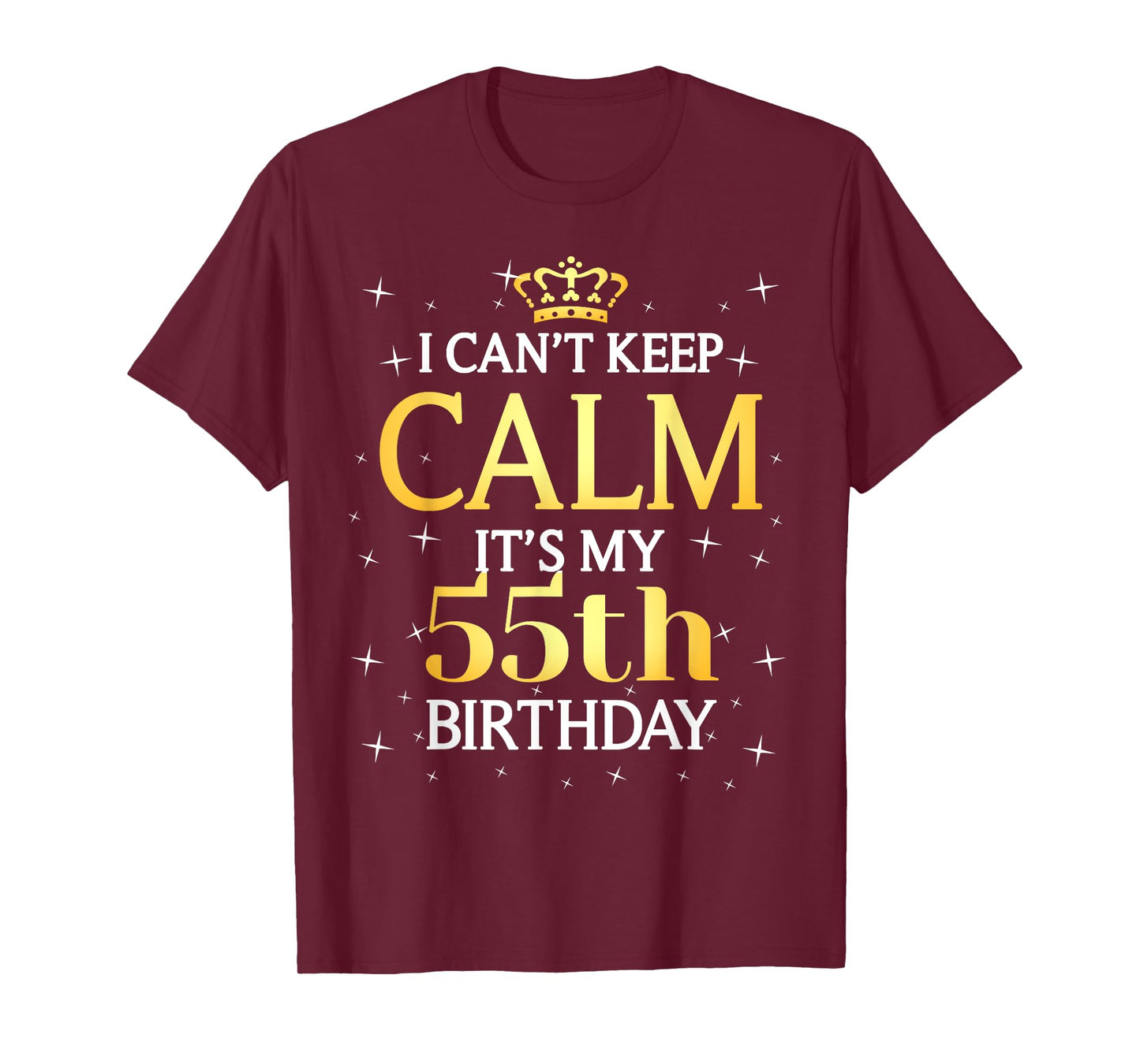 55 Year Old Men Women Birthday Gift It's My 55th Birthday T-Shirt