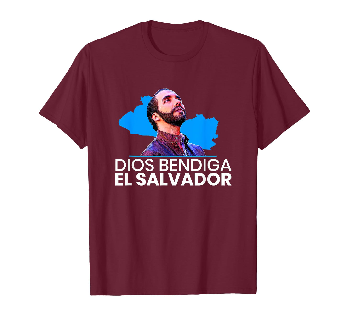 Dios Bendiga El Salvador, Nayib Bukele Presidente T-Shirt T-Shirt