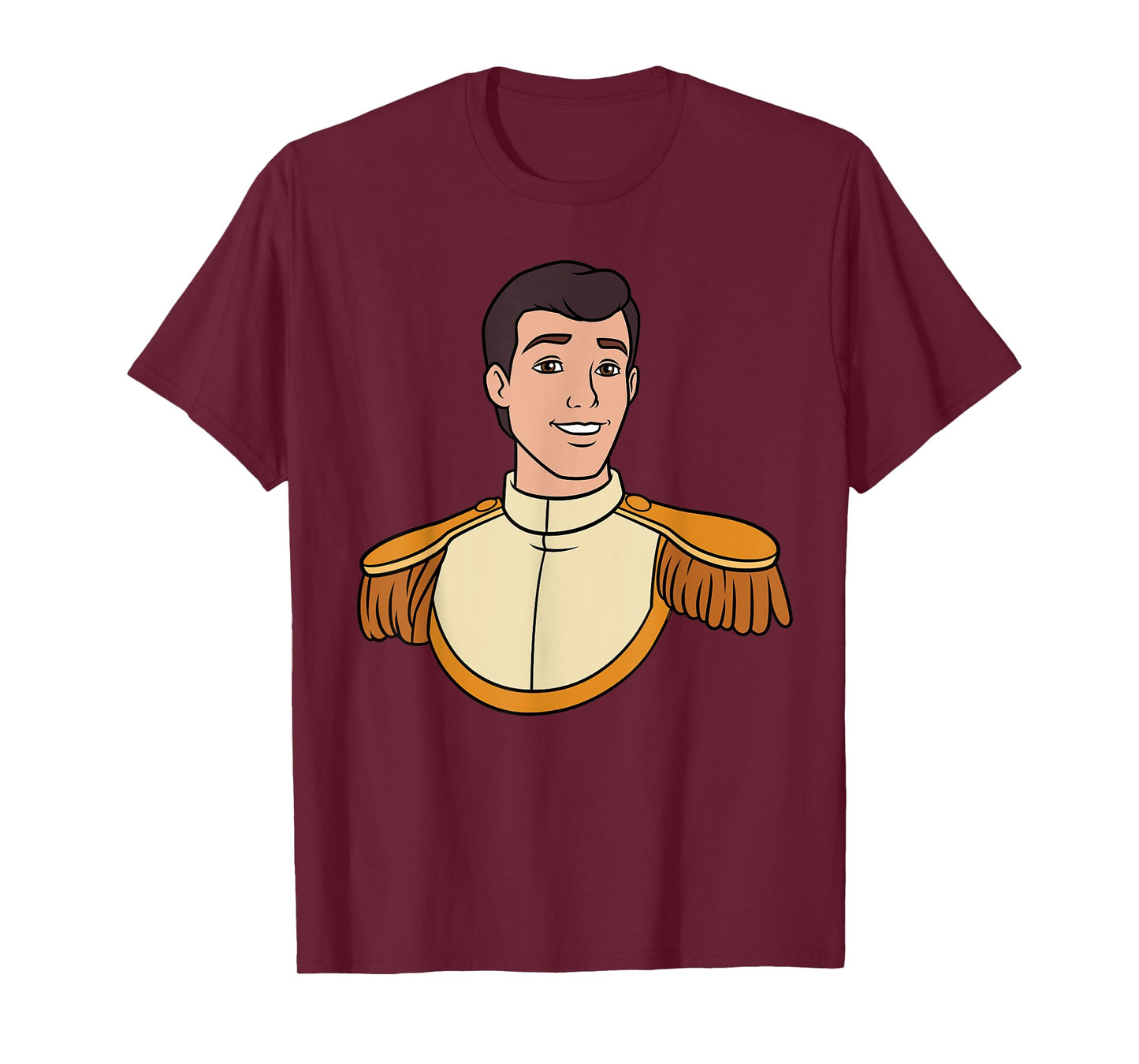 Disney Cinderella Prince Charming Big Face Costume T-Shirt