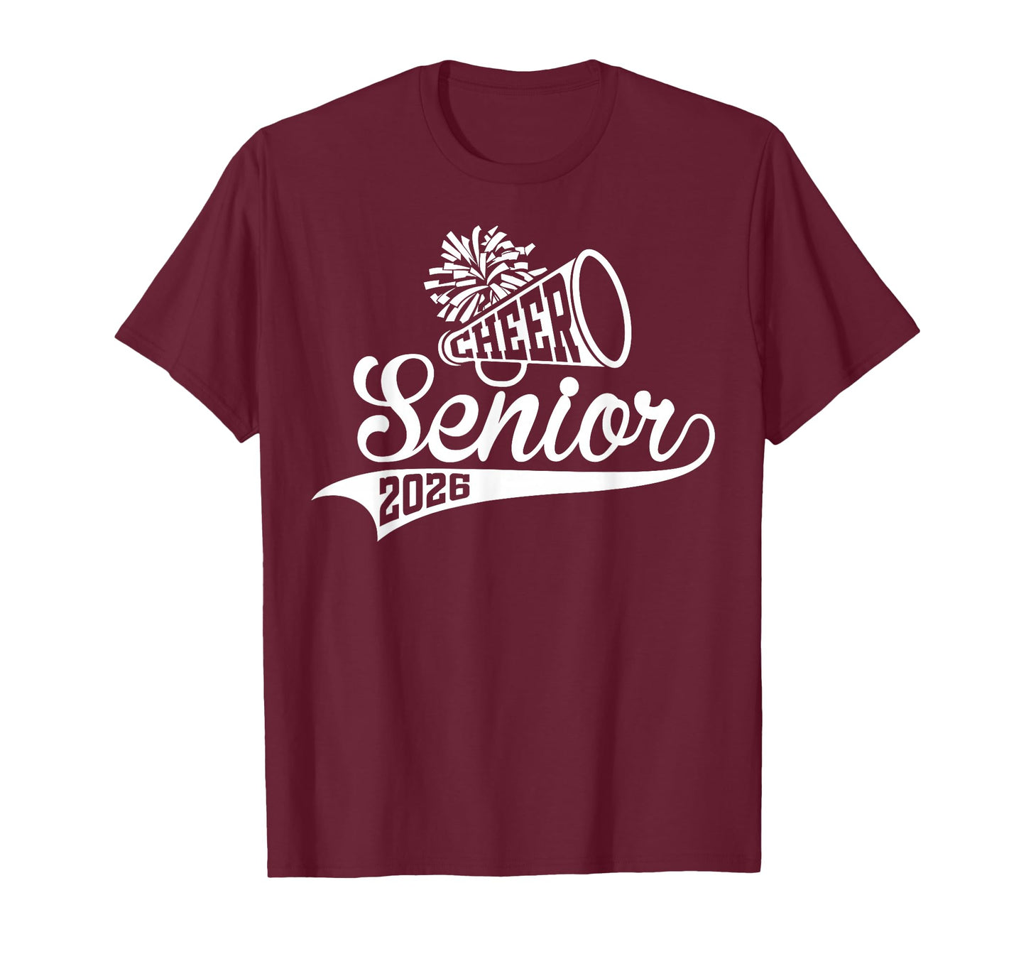 Class of 2026 Senior Year Cheer Back to School Cheerleader T-Shirt