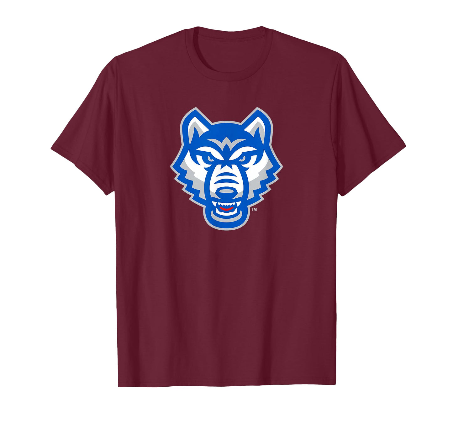 University of West Georgia UWG Wolves Wolf Head Logo T-Shirt