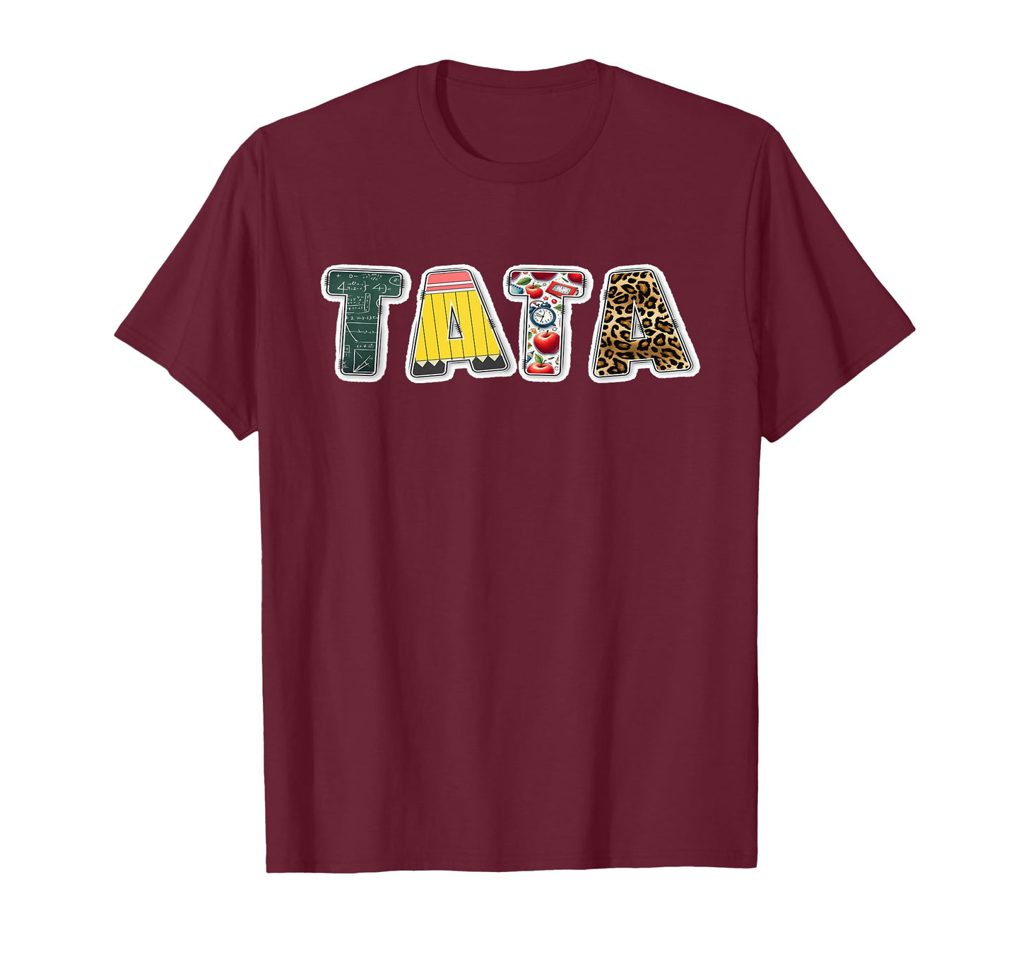 First Day Of School Pre-K 1st Grade Grandpa Tata T-Shirt