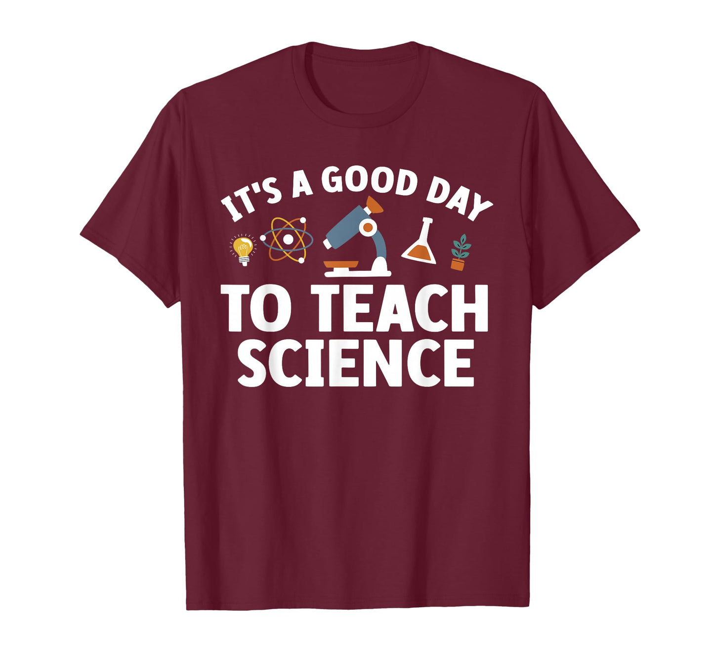 Funny Science Teacher Art For Men Women Nerd Physics Teacher T-Shirt