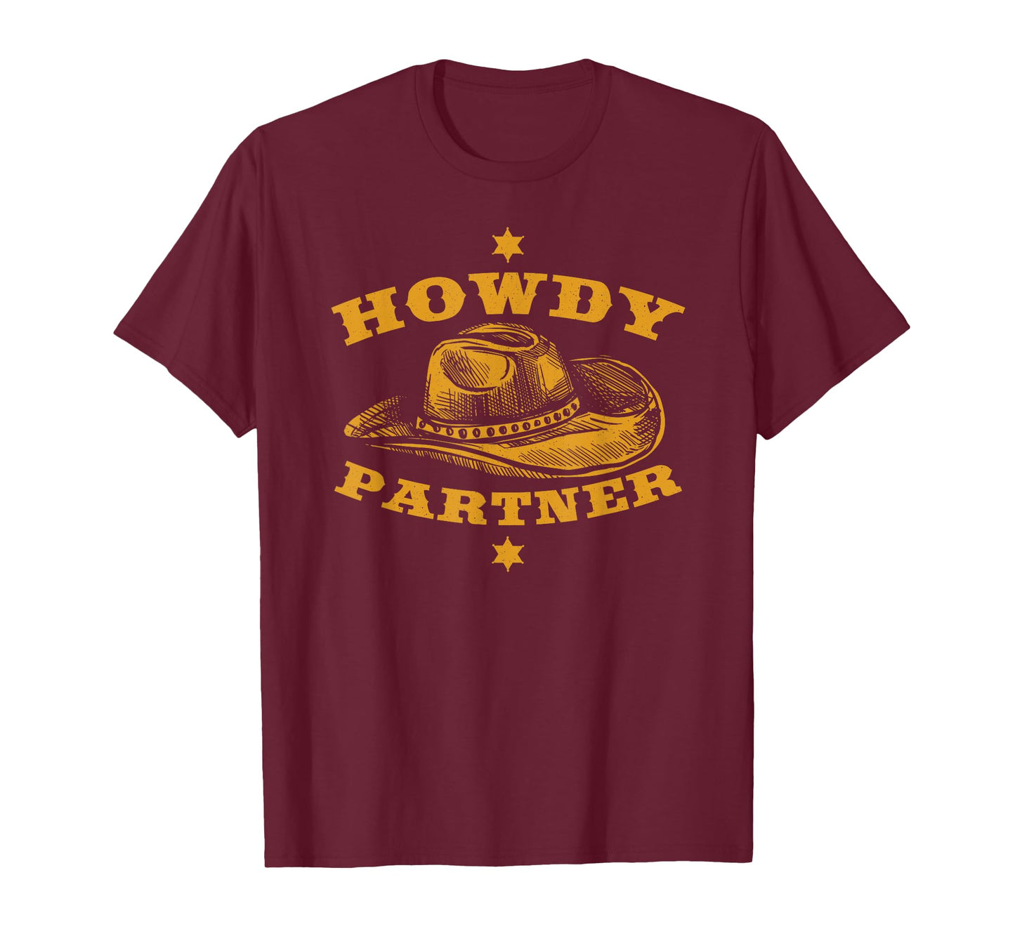 howdy partner funny cowboy western t-shirt T-Shirt