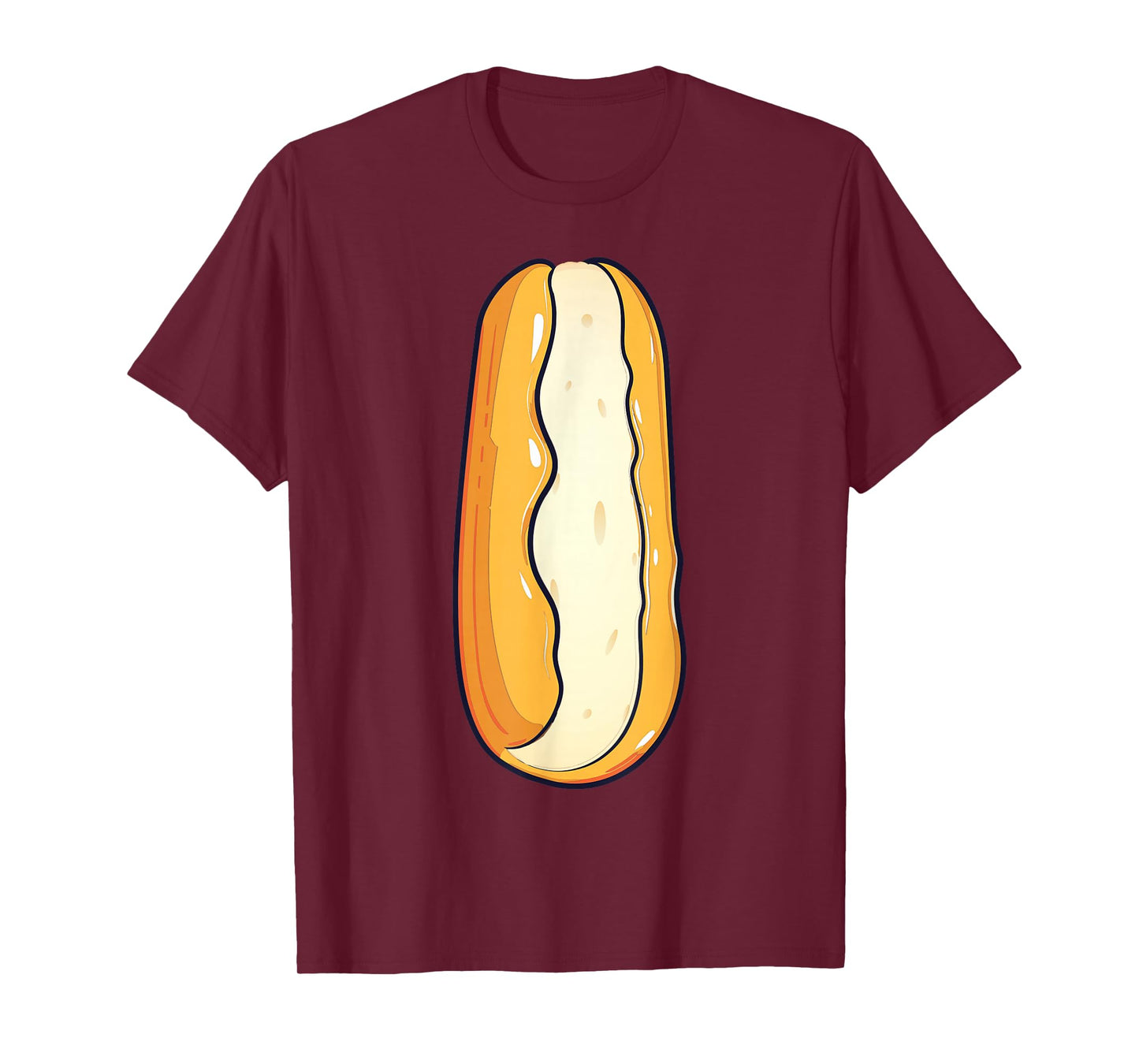 Bun Costume Funny Easy Halloween Couple Cosplay with Hot Dog T-Shirt