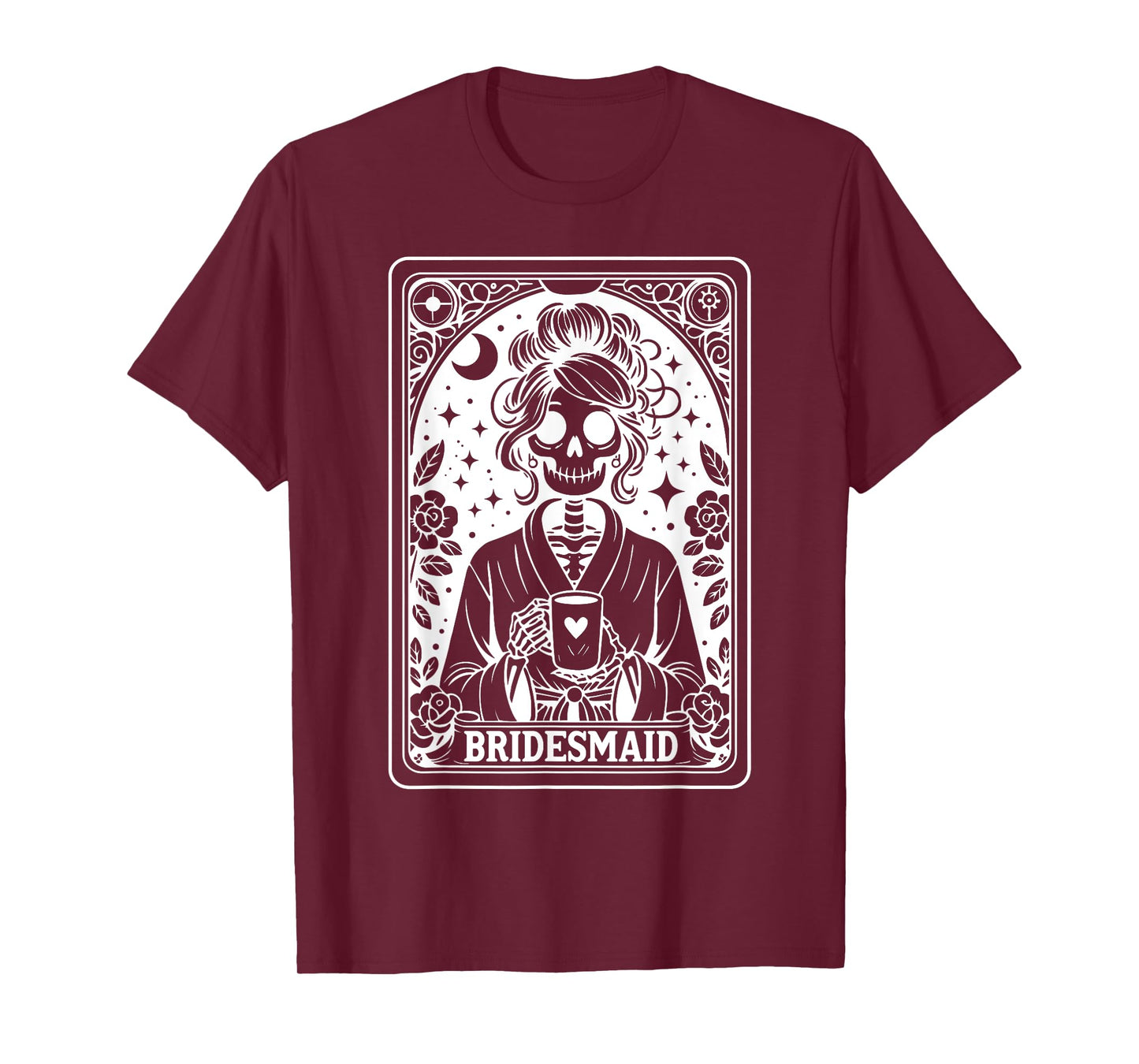 Bridesmaid Tarot Card Bride Coven Gothic Bachelorette T-Shirt