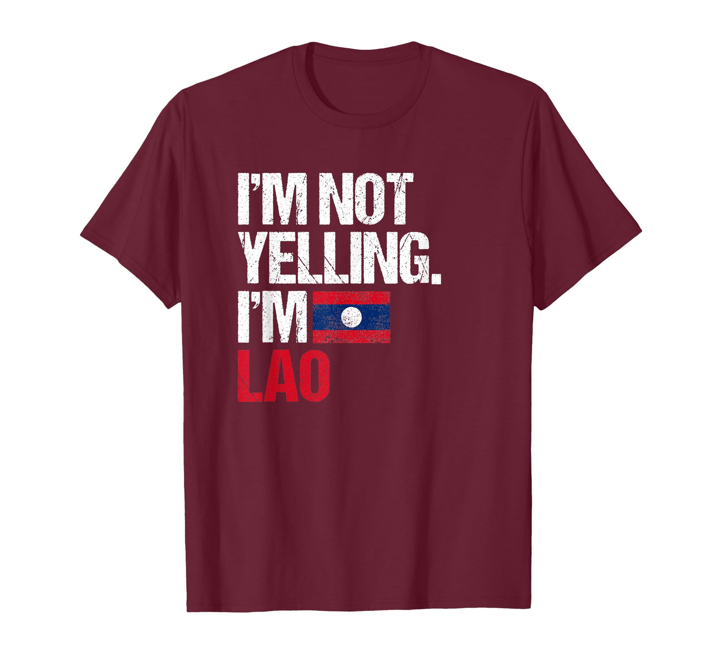 Retro Laos Apparel Unisex-Adults Lao Heritage Women, Girls Black Small Classic Fit Crew Neck Short Sleeve T-Shirt