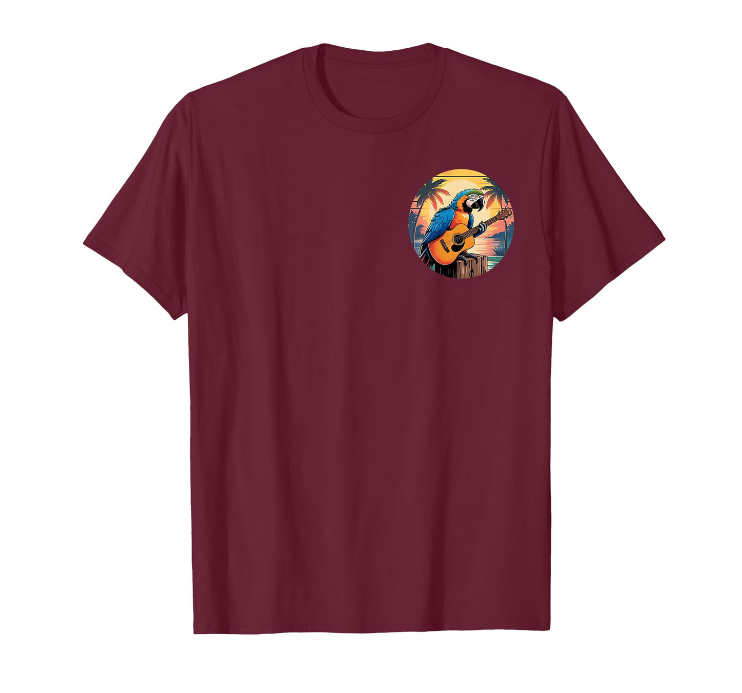 Some of It's Magic Some of It's Tragic Parrot - Front & Back T-Shirt