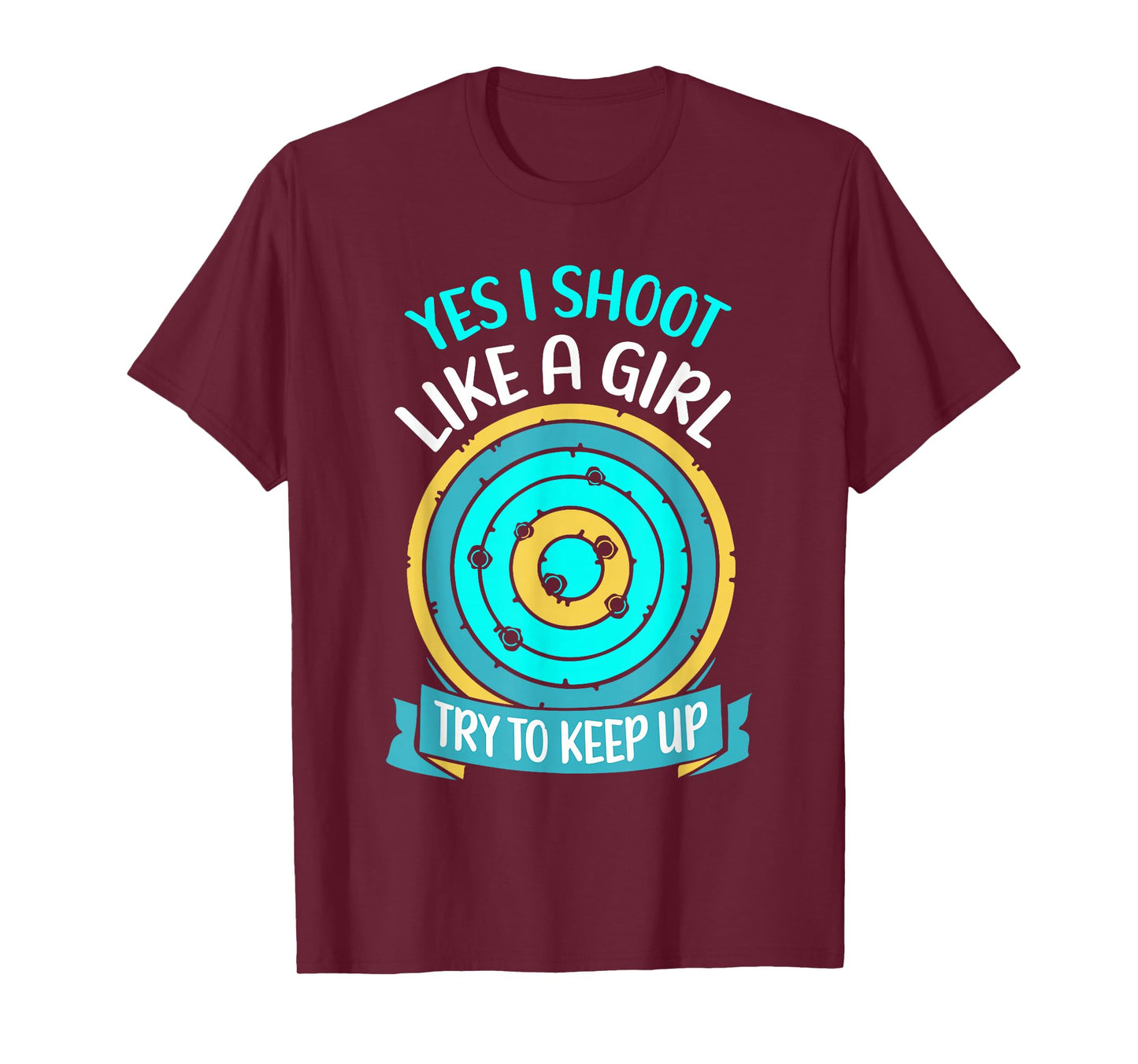 Ja Ich schieße wie Ein Mädchen Shooting ranges Shooting Range T-Shirt