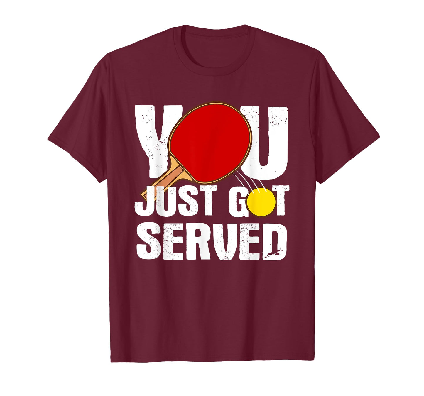 Funny Table Tennis Design For Men Women Ping Pong Players T-Shirt