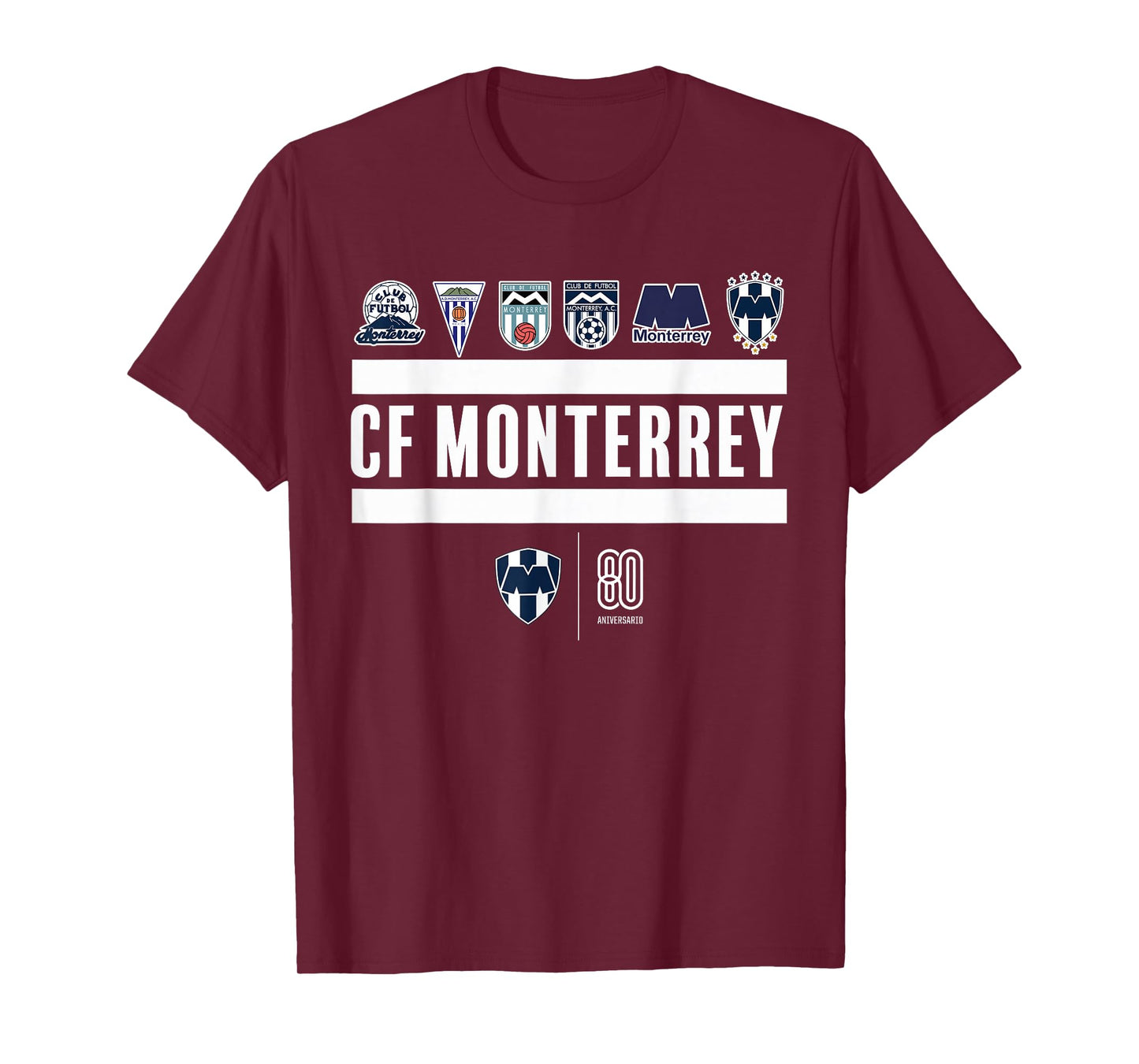 Rayados de Monterrey Aniversario N°80 T-Shirt