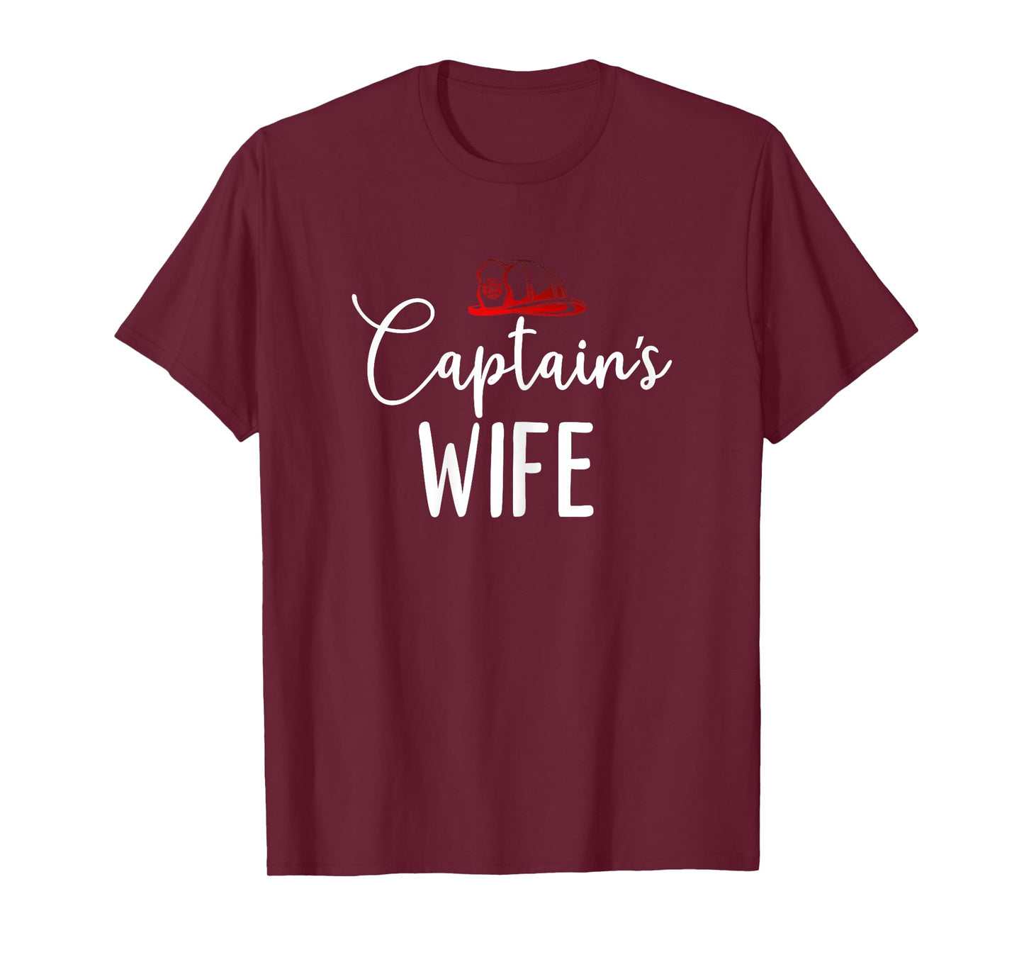 Chief's wife Firefighter Gifts for Fire Chief’s Wife T-Shirt