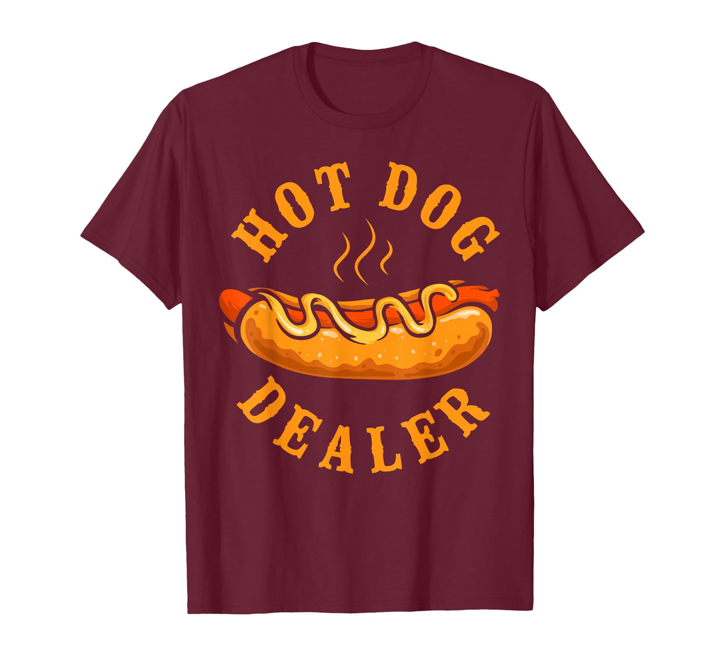 Hot Dog Adult Hot Dog Dealer T-Shirt