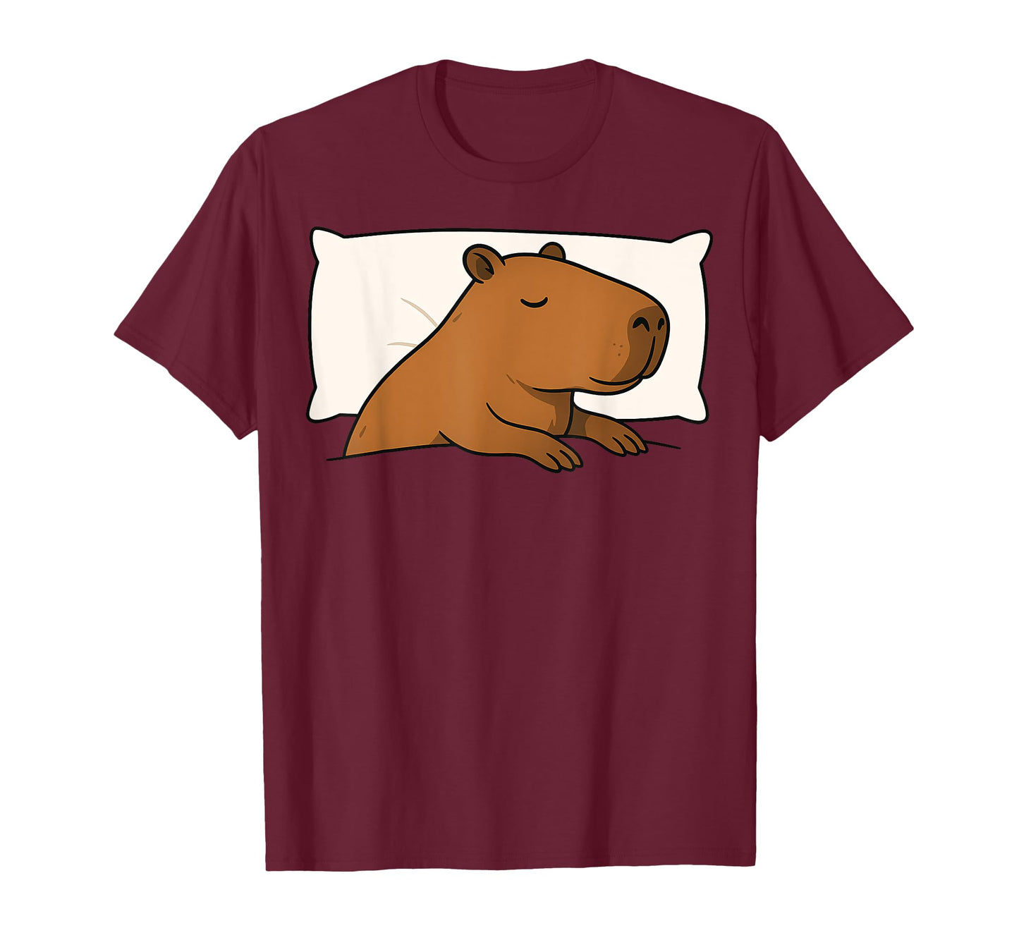 Capybara Favorite Sleepshirt Sleeping Pajamas Boys Girls Kid T-Shirt