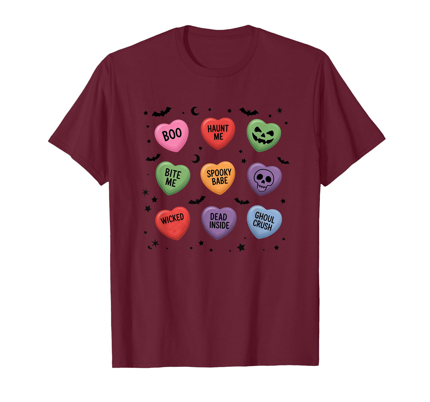 Boo Haunt Me Bite Me Spooky Babe Wicked T-Shirt