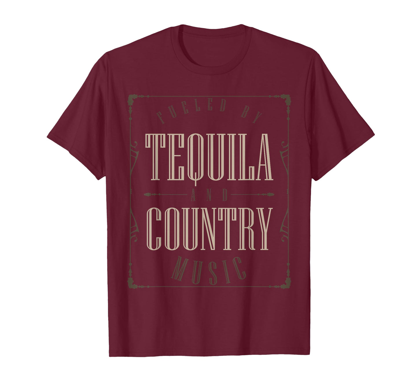 Tequila Drinking Western Lifestyle Country Music T-Shirt