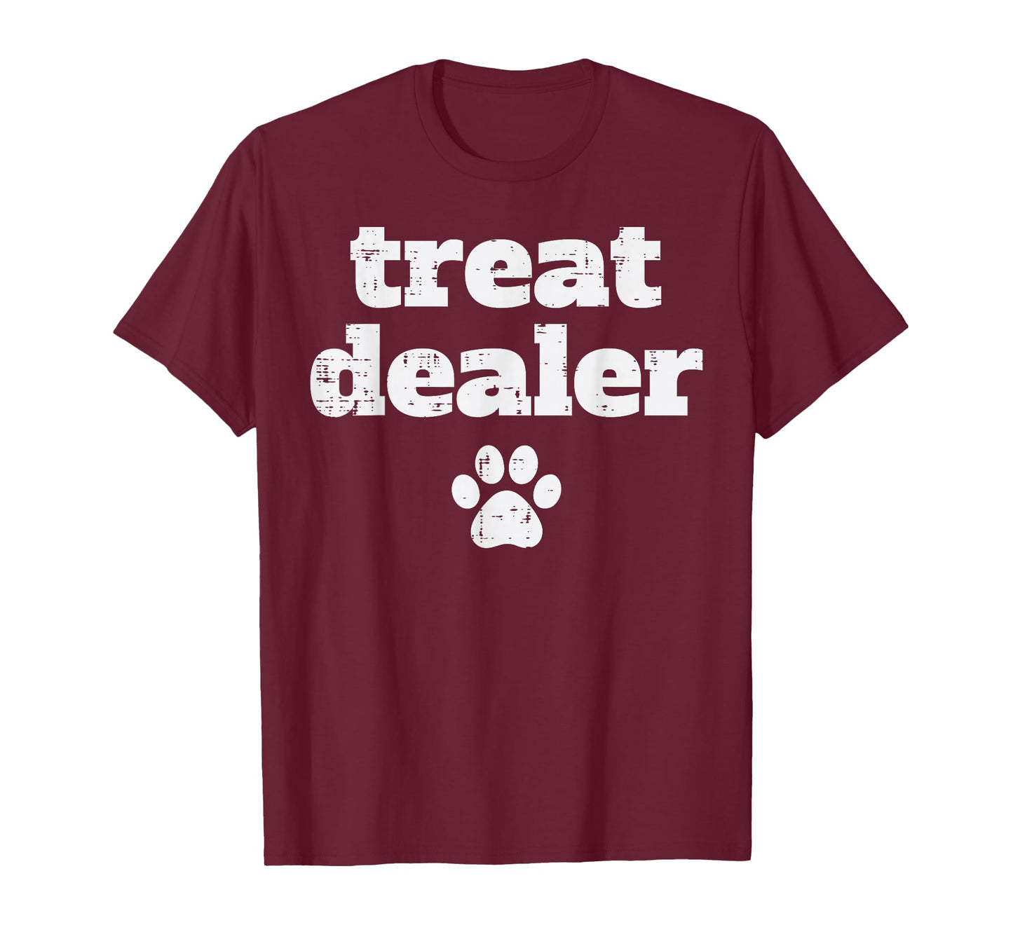 Dog Paw Treat Dealer Funny Snack Giver Humor Women Men Kids T-Shirt