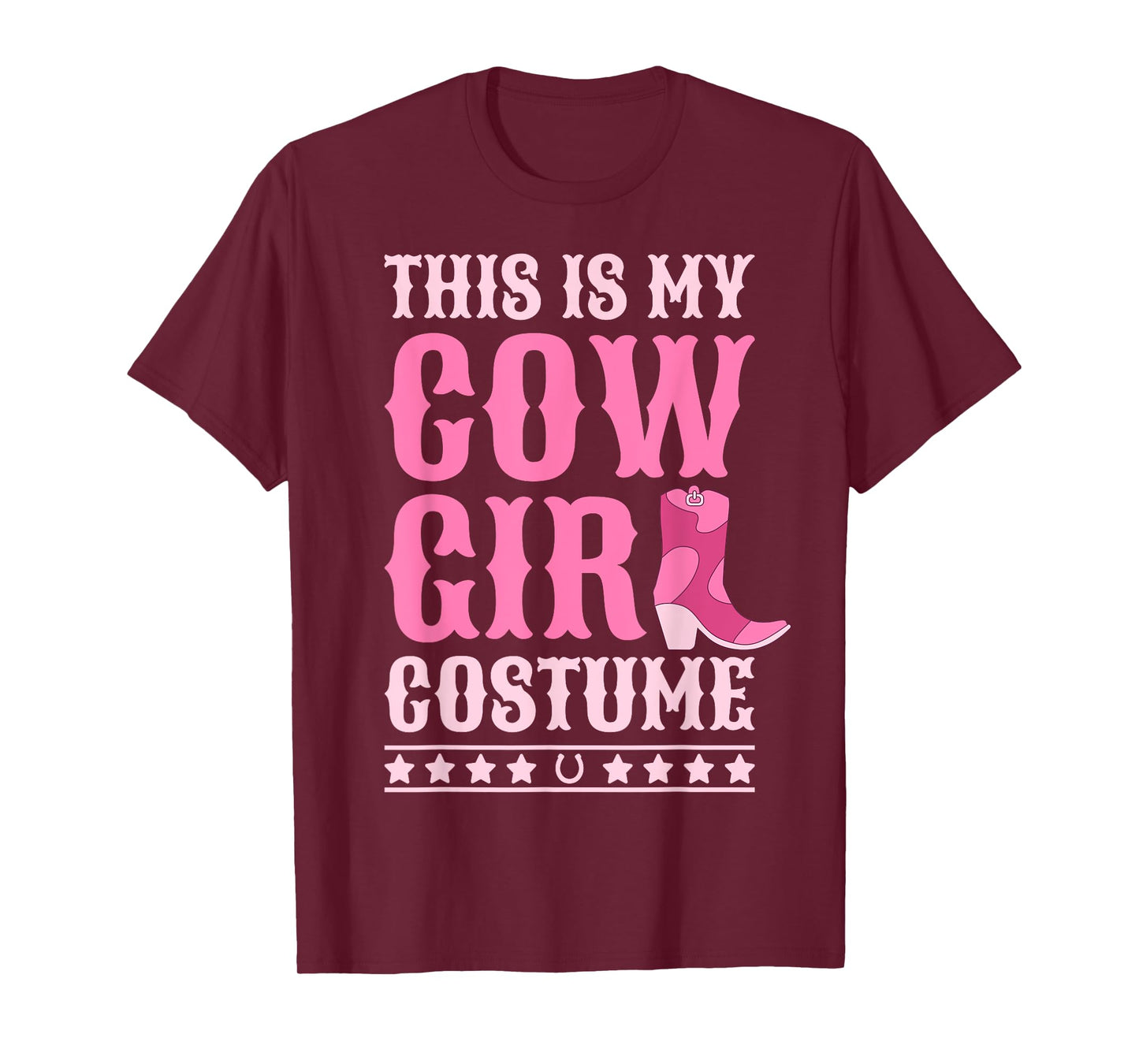 Western Cowgirl Outfit Women Cowboy Tee Cute Cowgirl Costume T-Shirt