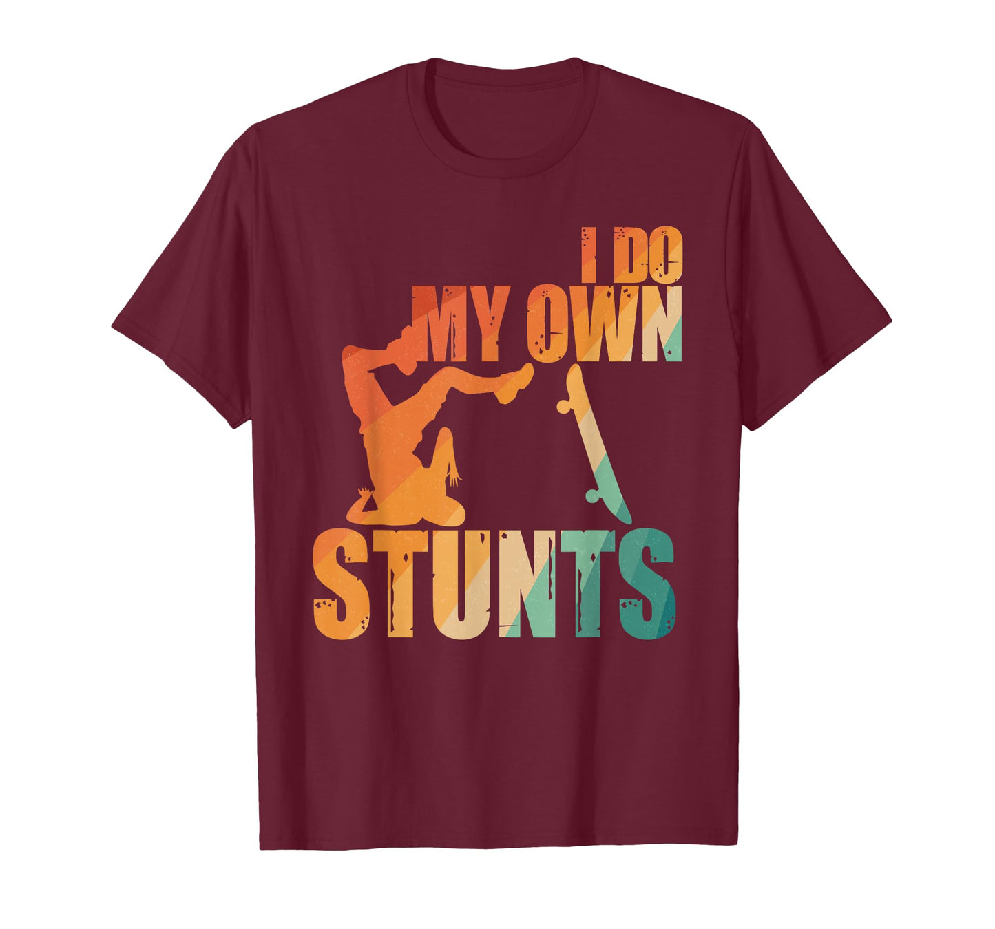 Skateboard Art for Men Women Kids Skateboard Skateboarding T-Shirt