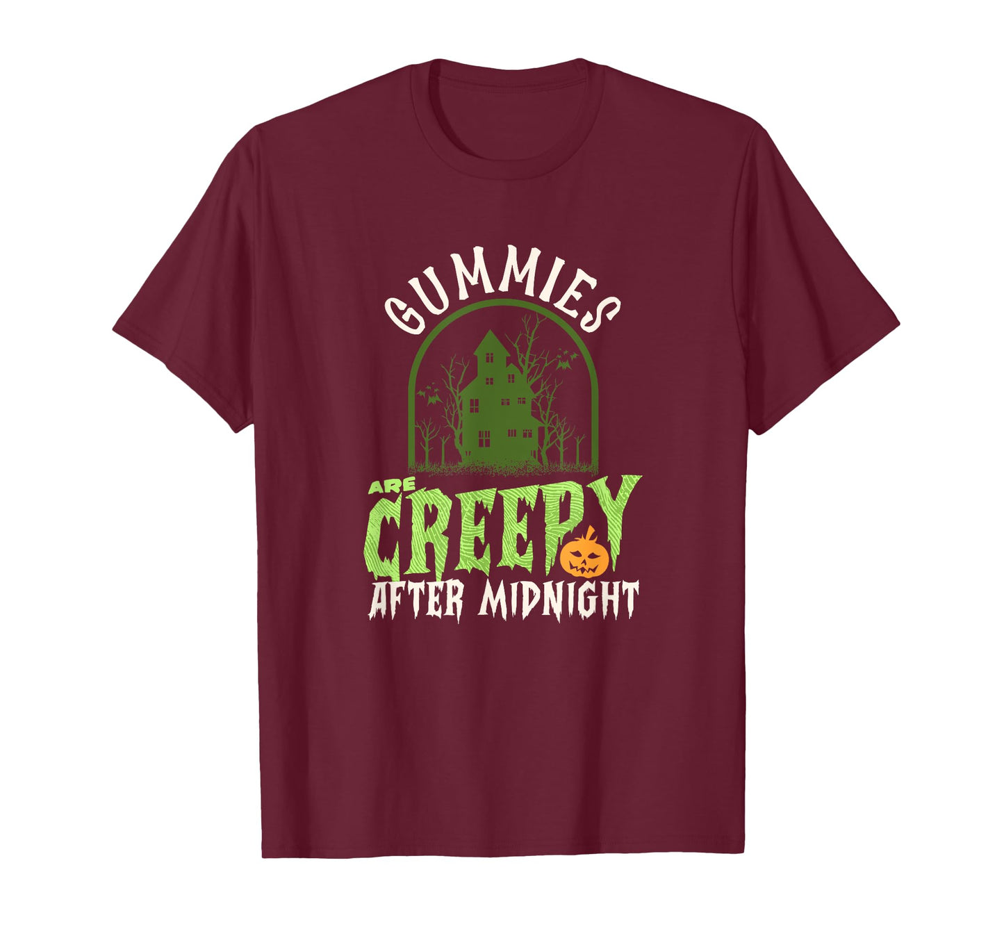 Gummies Are Creepy After Midnight Funny Halloween T-Shirt