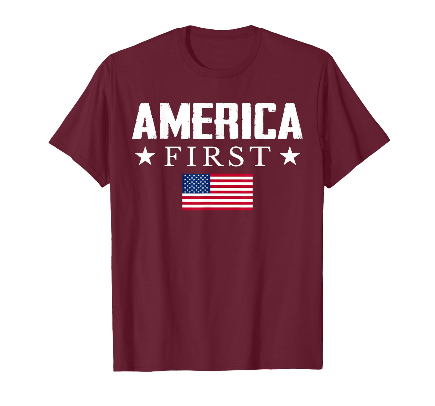 America First USA Flag T-Shirt
