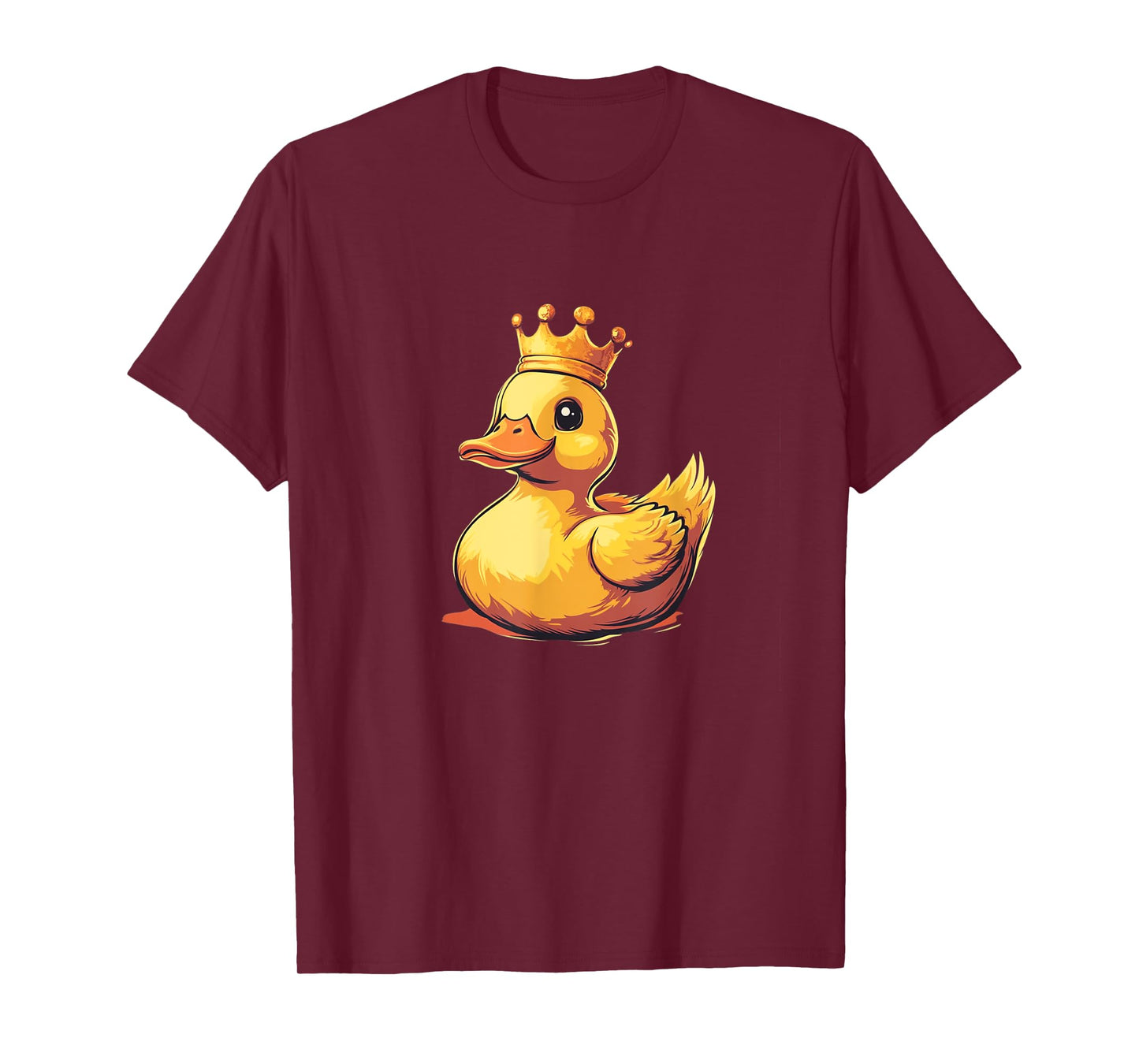 Funny Duck with Crown for a Regal Smile Costume T-Shirt