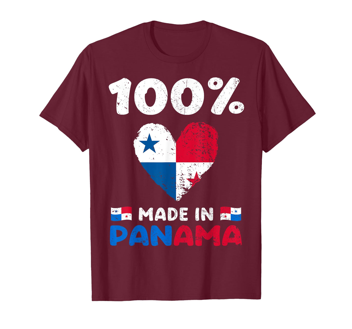 100 Percent Made In Panama Panamanian Boys Girls Kids T-Shirt