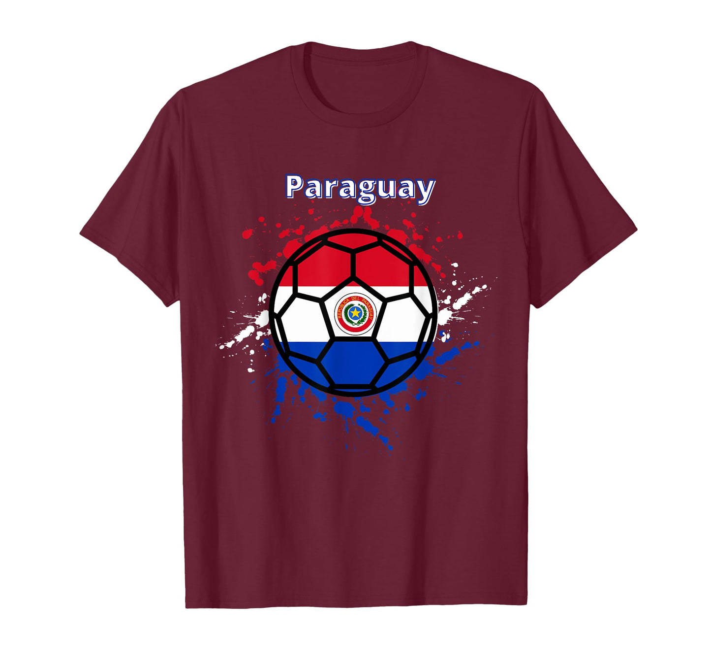 Paraguay Soccer Paraguayan Flag Futbol Fan Jersey T-Shirt