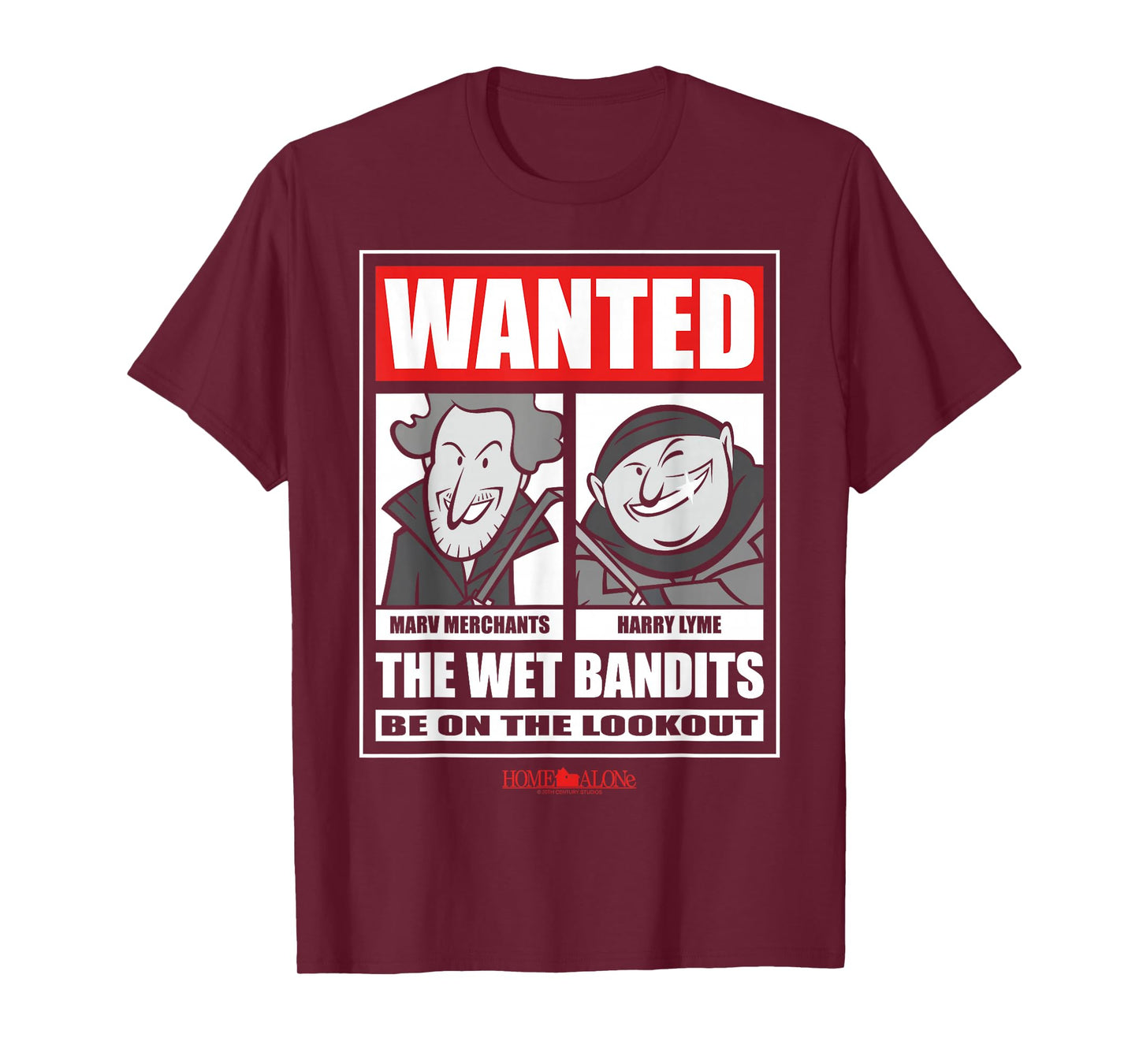 Home Alone - Wanted Wet Bandits T-Shirt